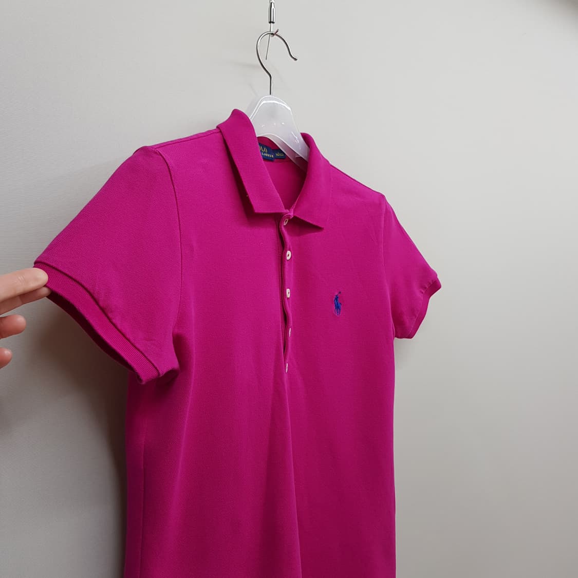폴로 랄프로렌 슬림핏 카라 반팔 티셔츠 L사이즈 상품이미지3