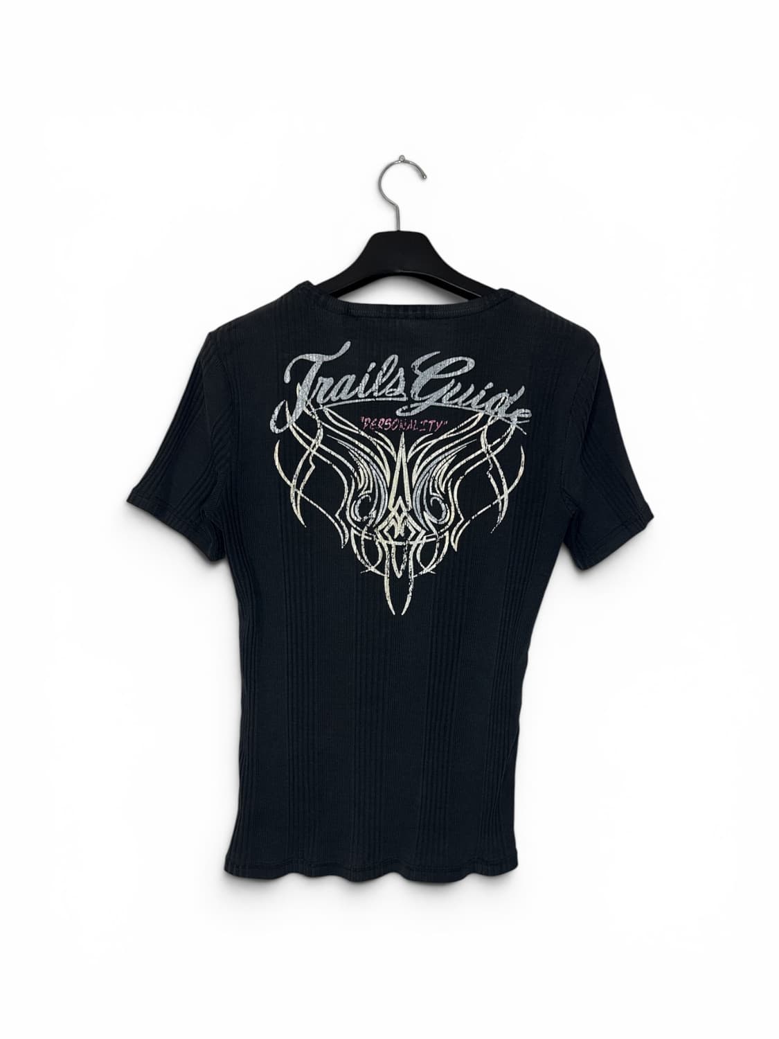 Corn flake y2k fairy wings ribbed tee 상품이미지2