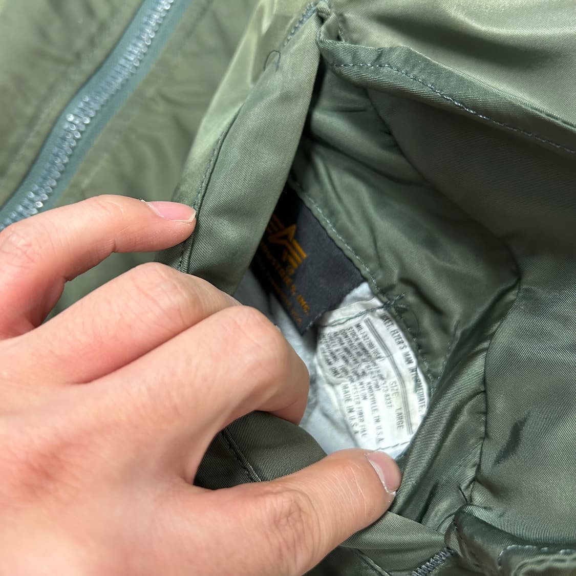 Alpha Industries Reversible MA-1 Jacket  상품이미지10