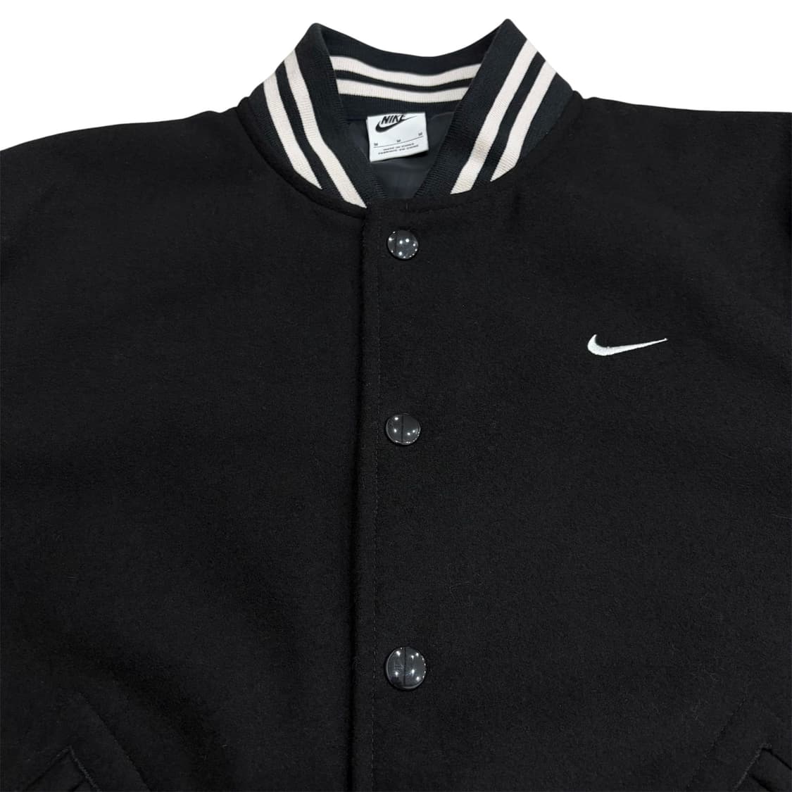 나이키 블랙 울 바시티 자켓 95 m 상품이미지3