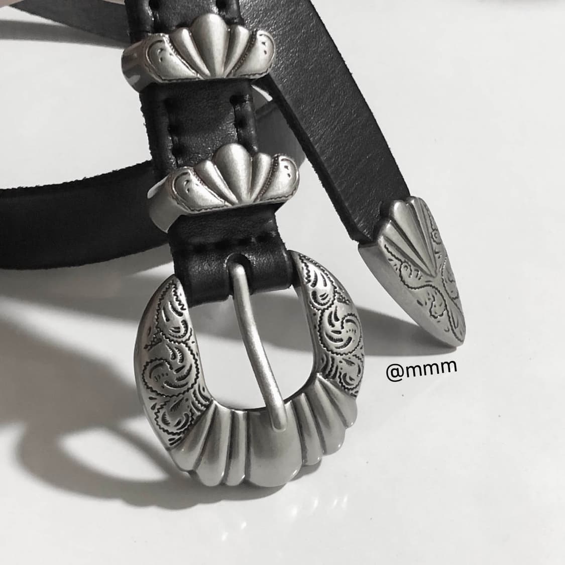 [Unisex] 토닉 웨스턴 이태리 가죽 벨트 상품이미지6