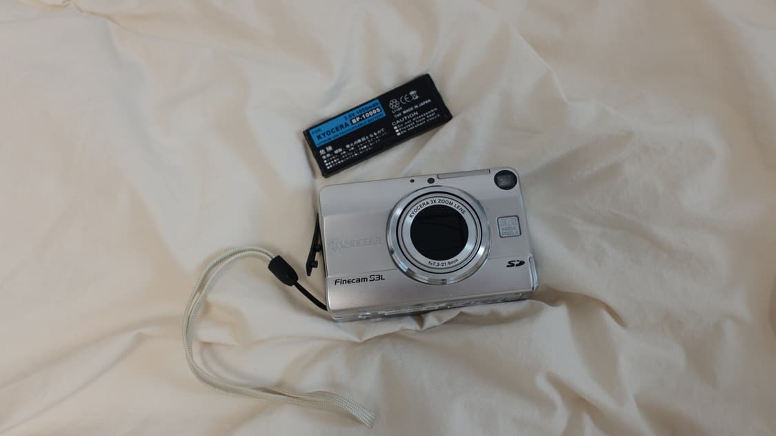 쿄세라 Finecam S3L 카메라 부품용 상품이미지1