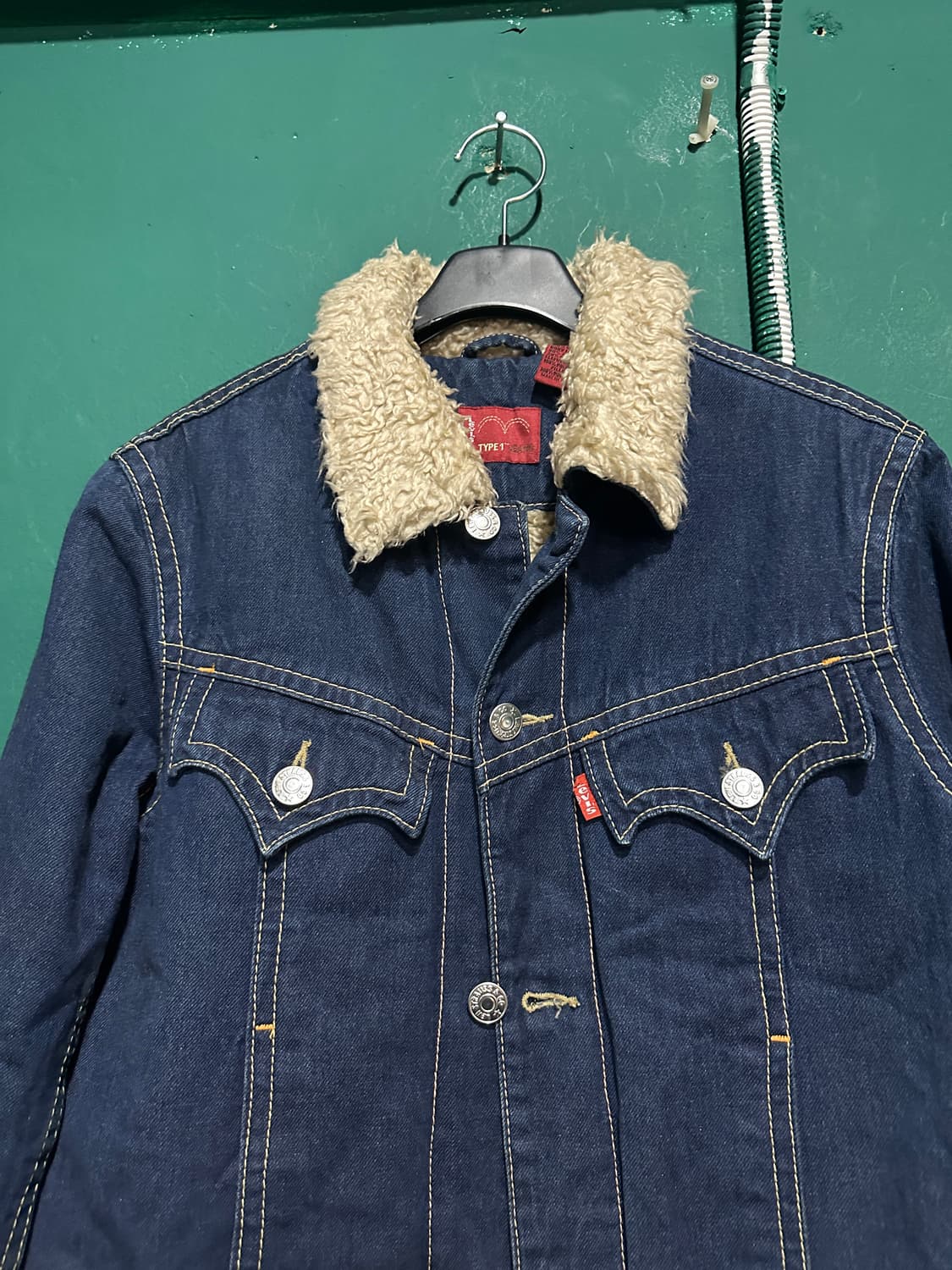리바이스 타입1 쉐르파 청자켓 95 상품이미지2
