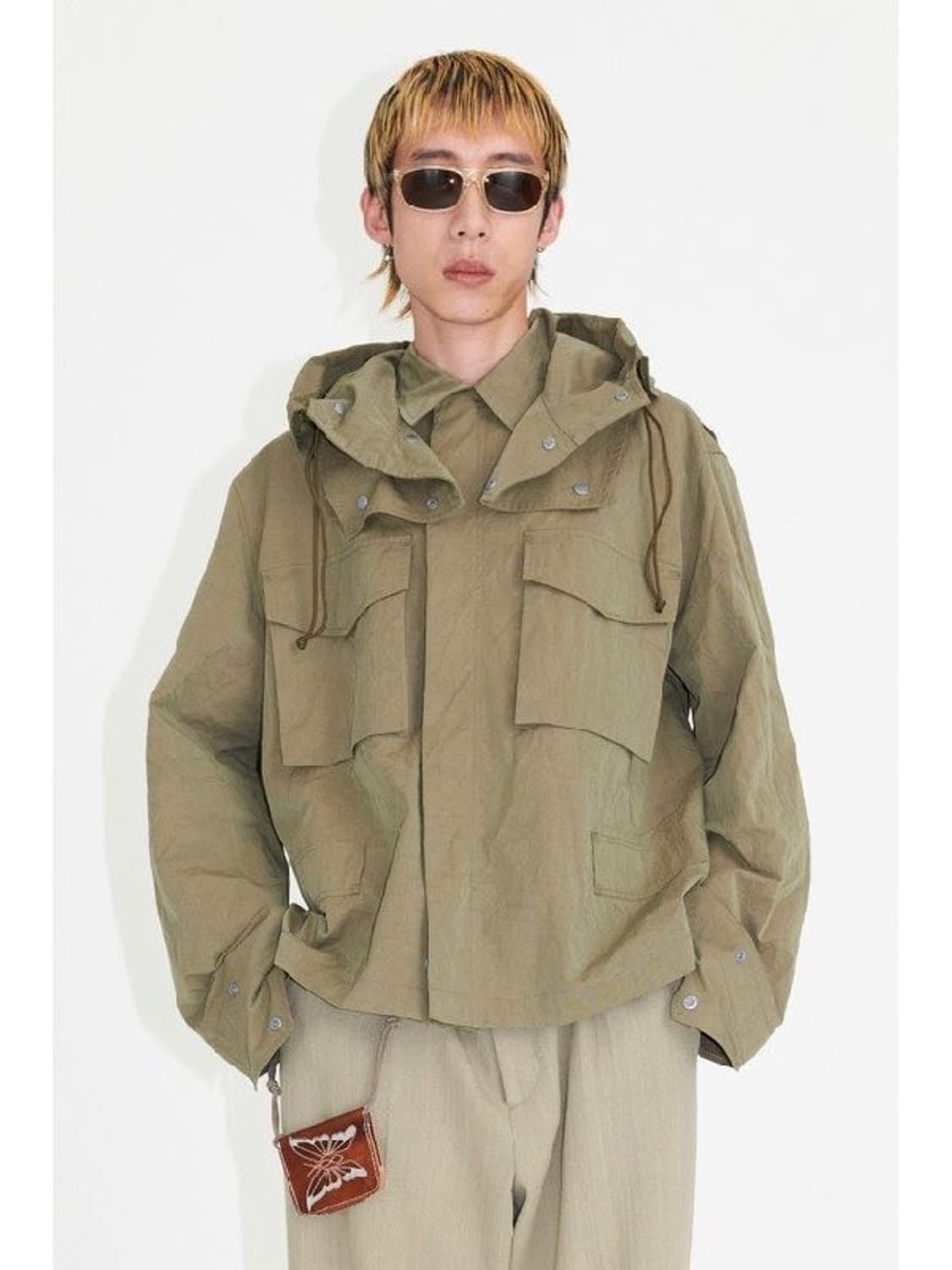 [50] 아워레가시 필드 자켓 아미 그린 하이 트위스트 솔라로 새상품 상품이미지2