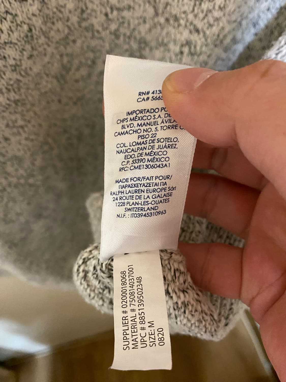 Chap 니트 상품이미지5