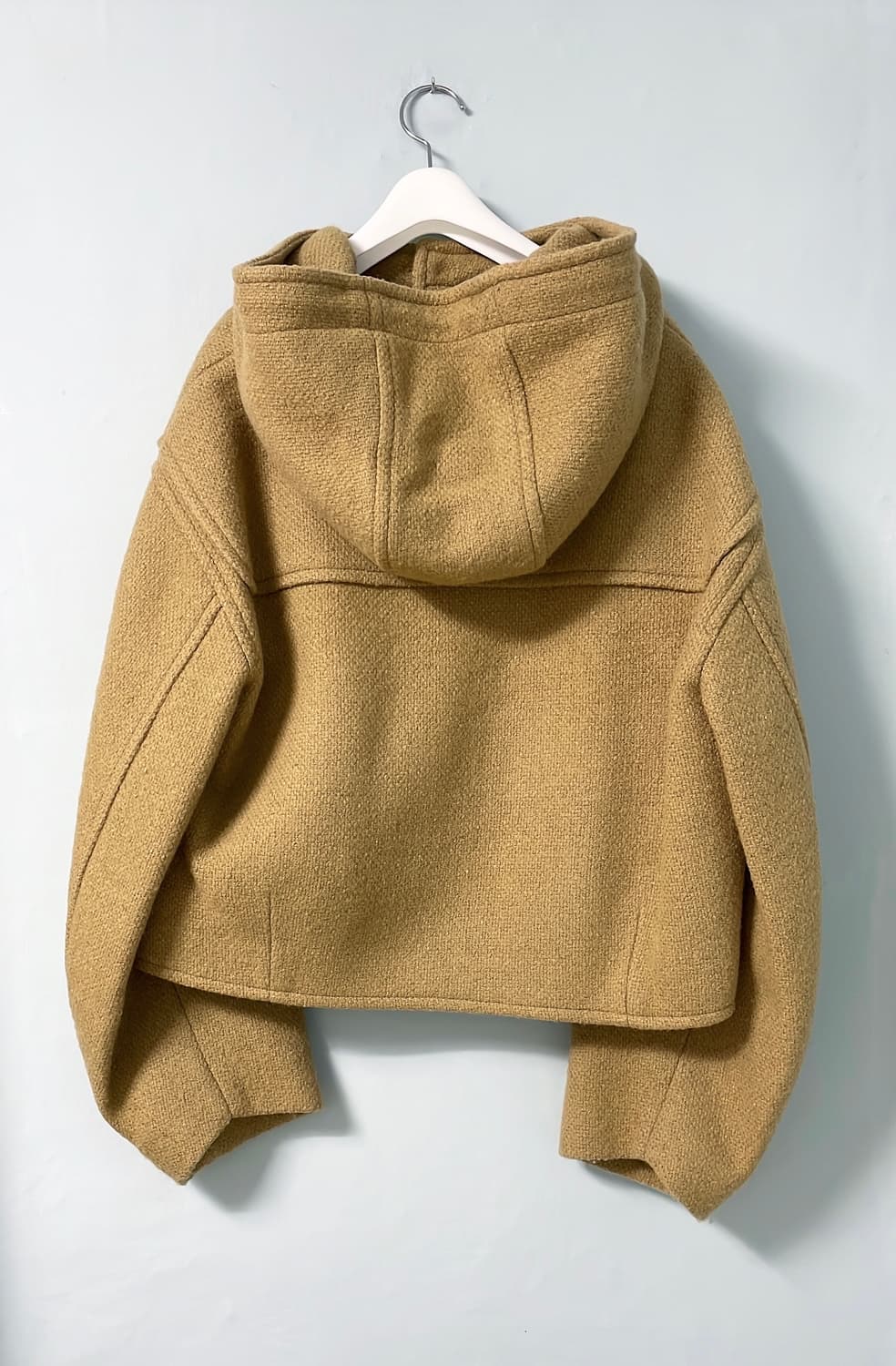 차정원착용:)그로브(GROVE) 크롭 더플 코트-베이지 상품이미지9