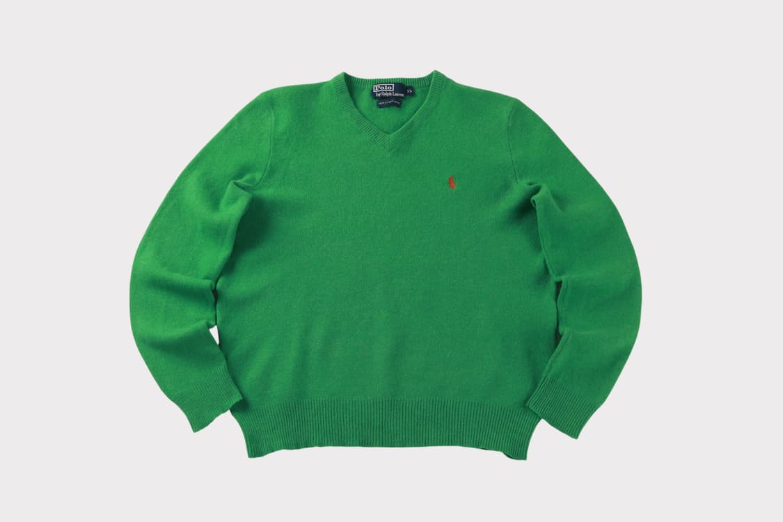 [여성 XL] 폴로 랄프로렌 램스울 니트 상품이미지1