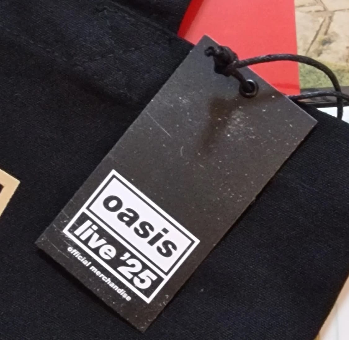 공식 오아시스 라이브 25 검정 토트백 상품이미지2