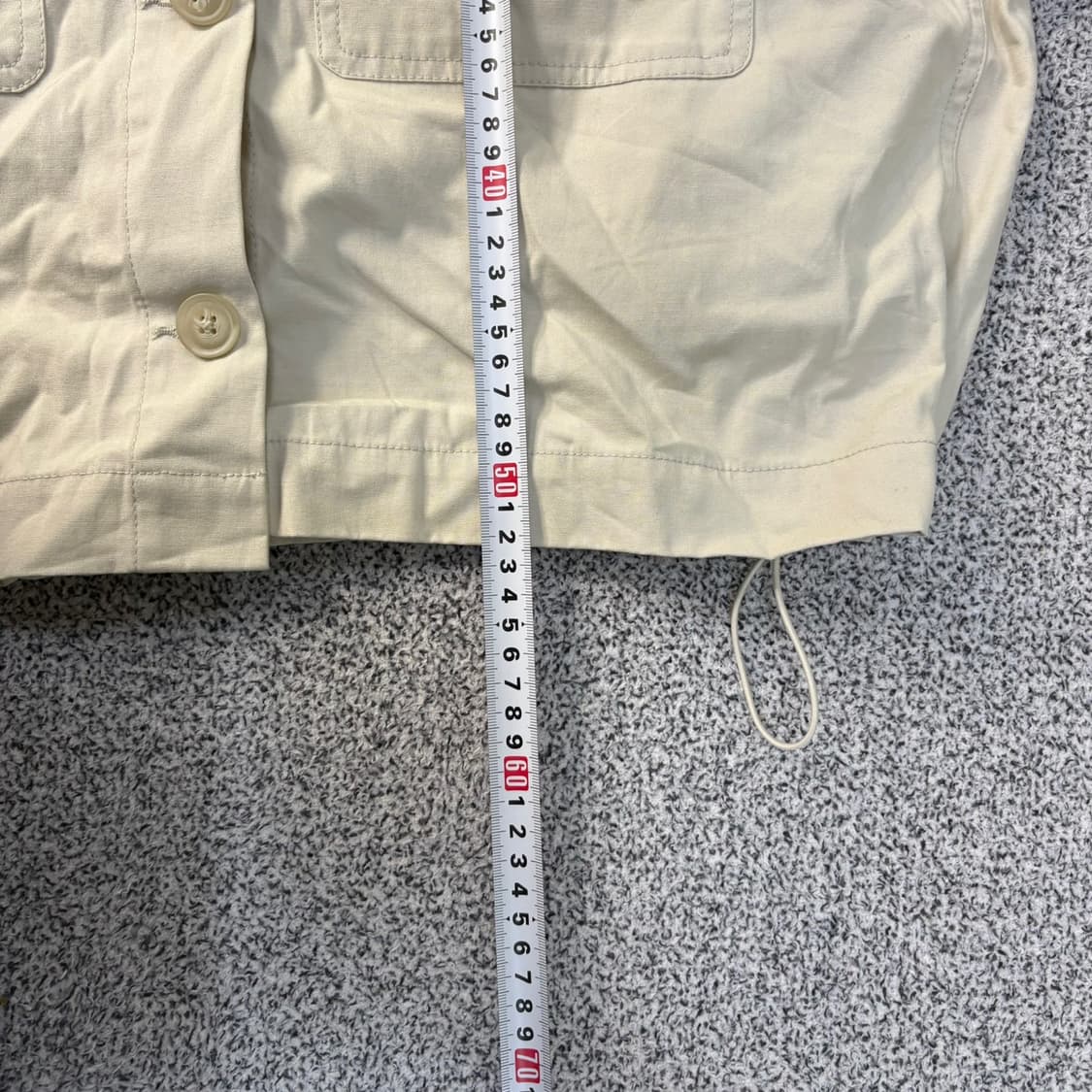 M 여성 크롭 셔츠 자켓 0401J 상품이미지6