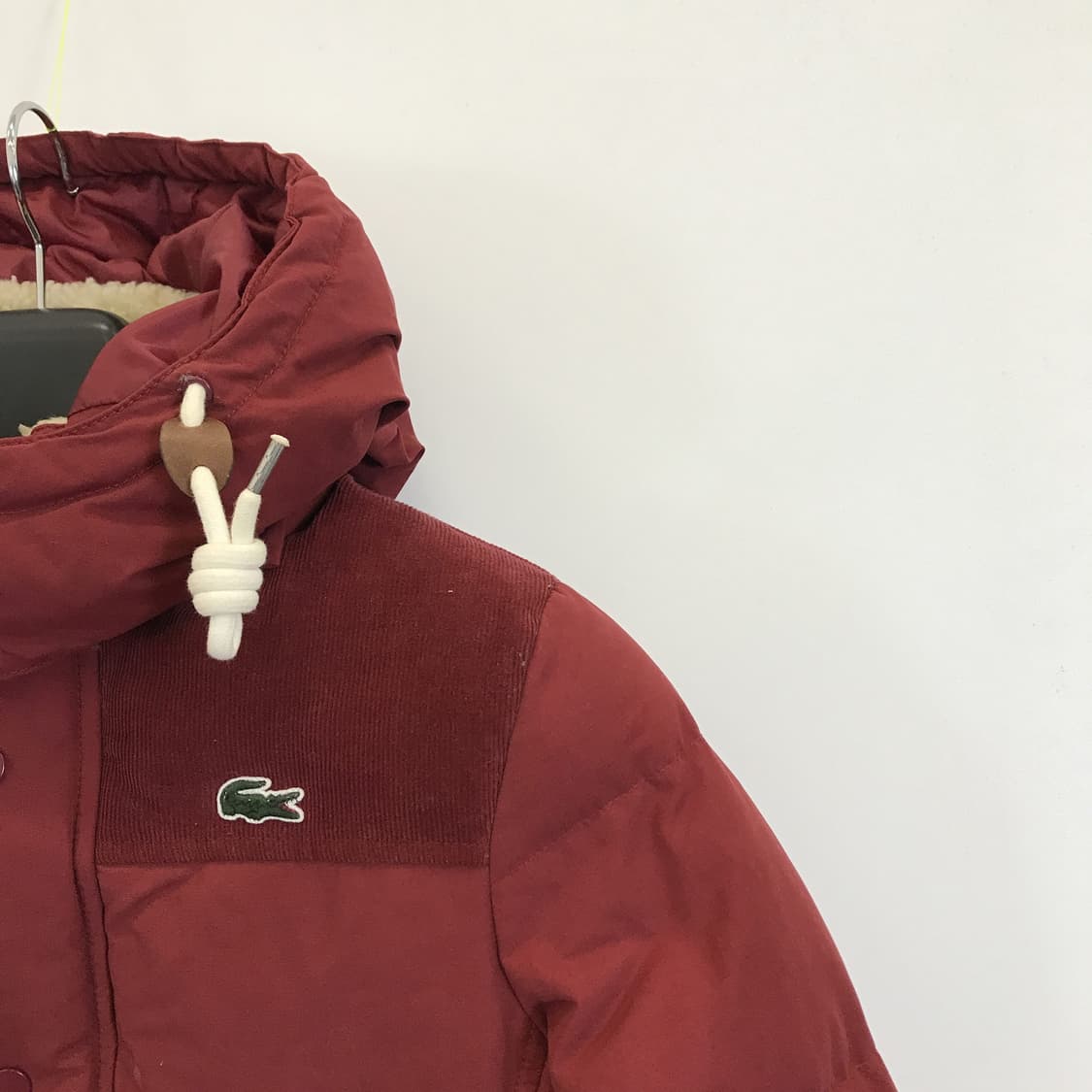 라코스테 라이브 덕다운 숏패딩 [여성90사이즈] 상품이미지2