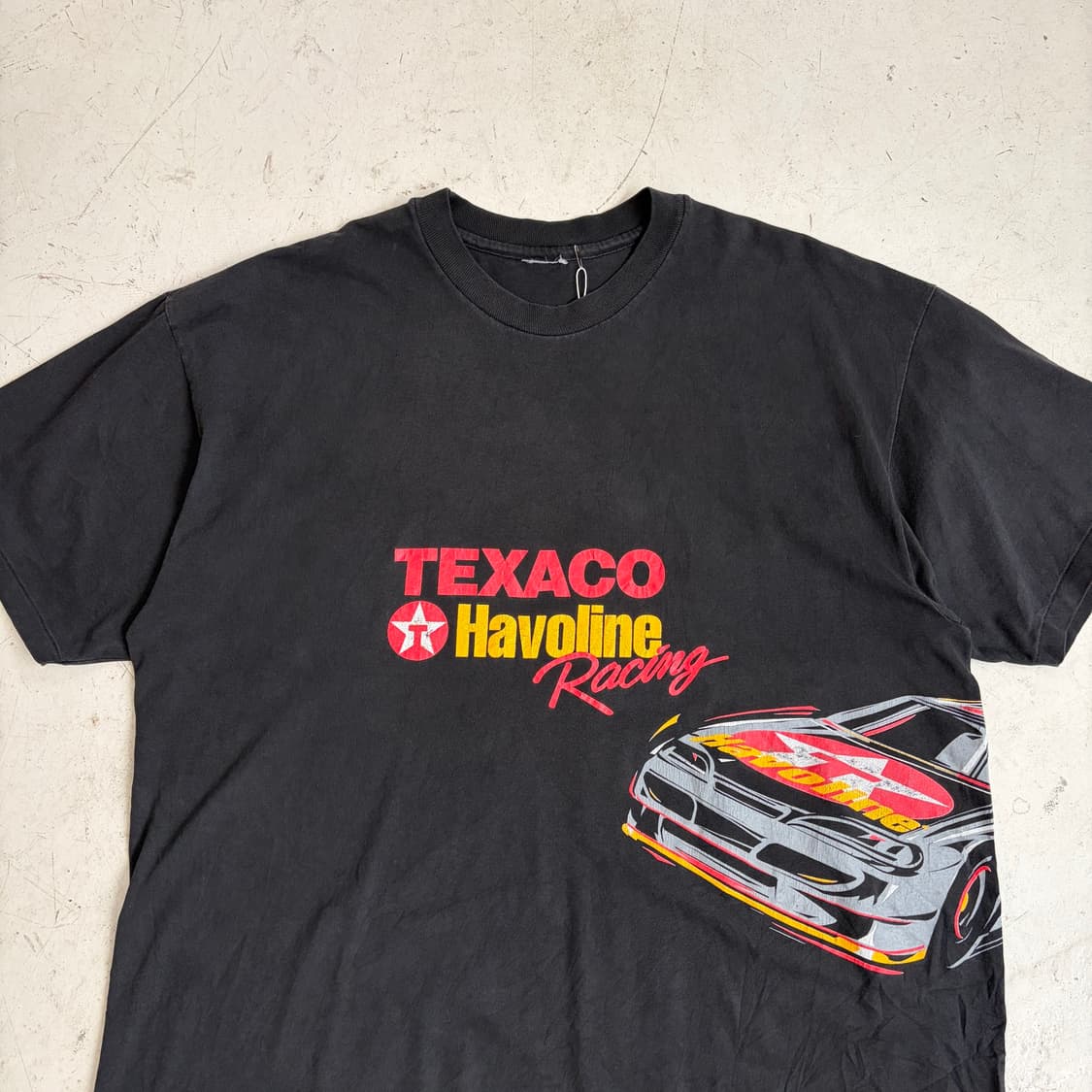 90s USA Texaco Havoline Racing 반팔티 2XL 상품이미지4
