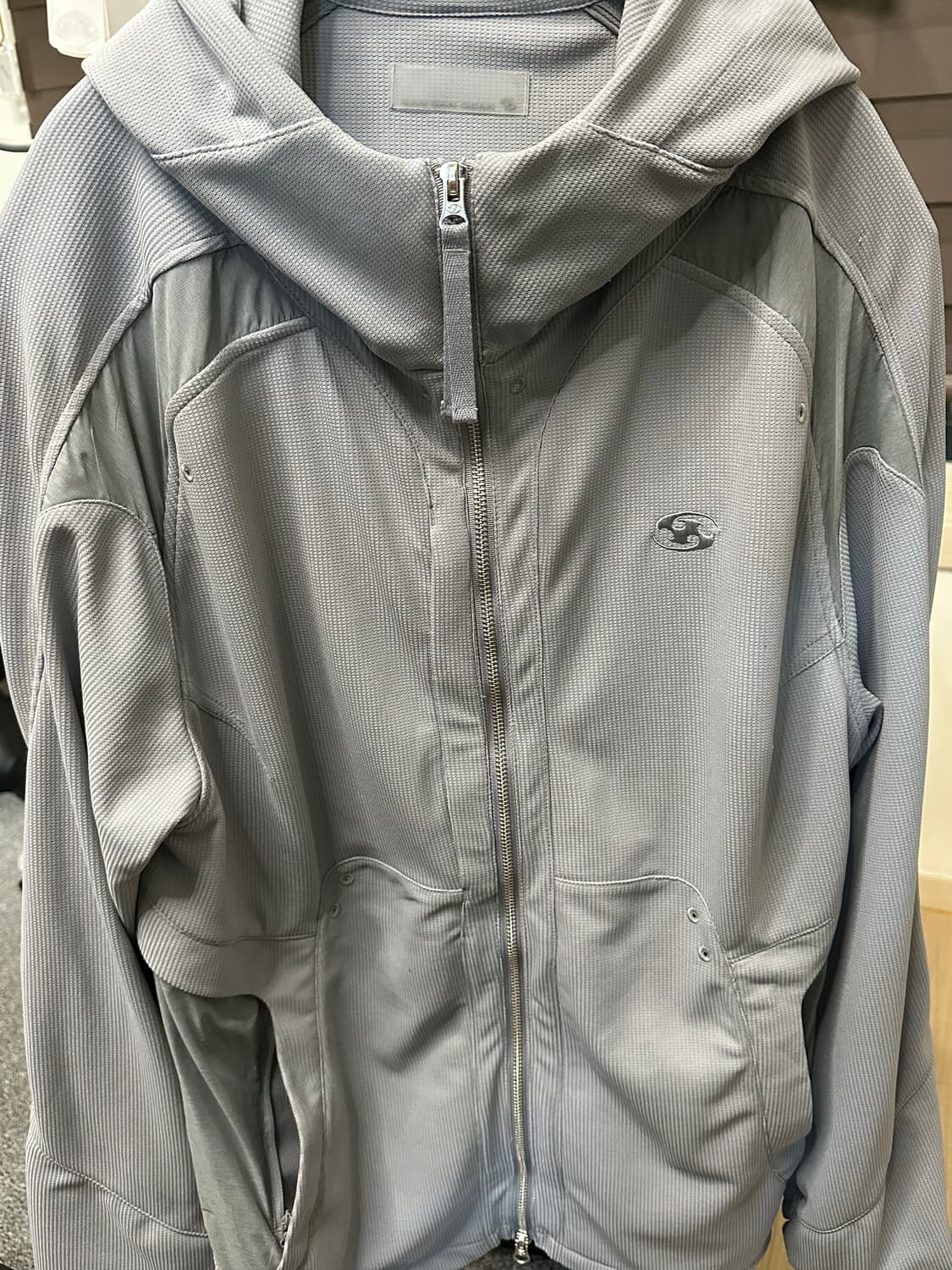 산산기어 듀얼 쉐이드 자켓 그레이 4사이즈 판매! 상품이미지2