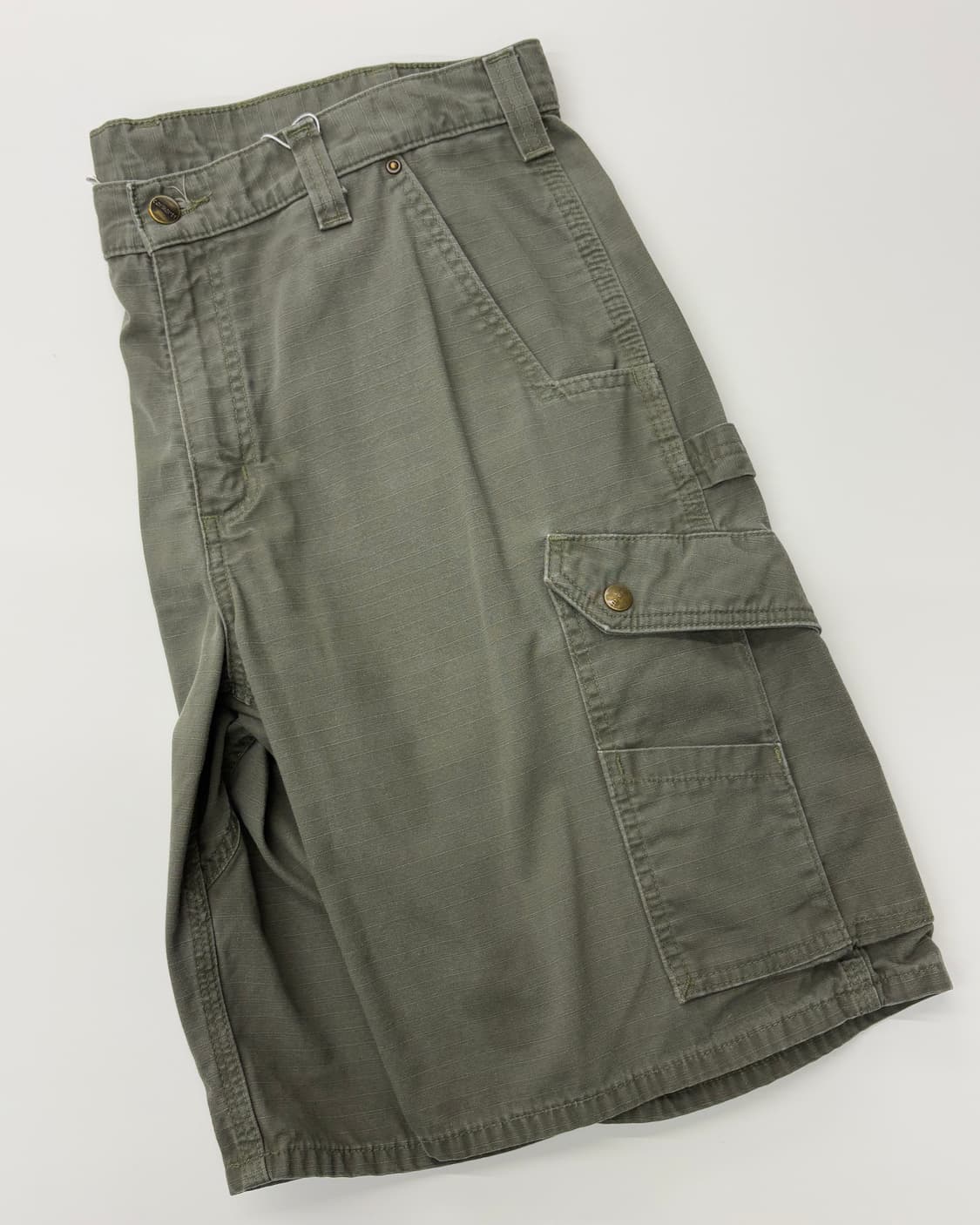 Carhartt 칼하트 카키그레이컬러 카고 쇼츠 상품이미지5