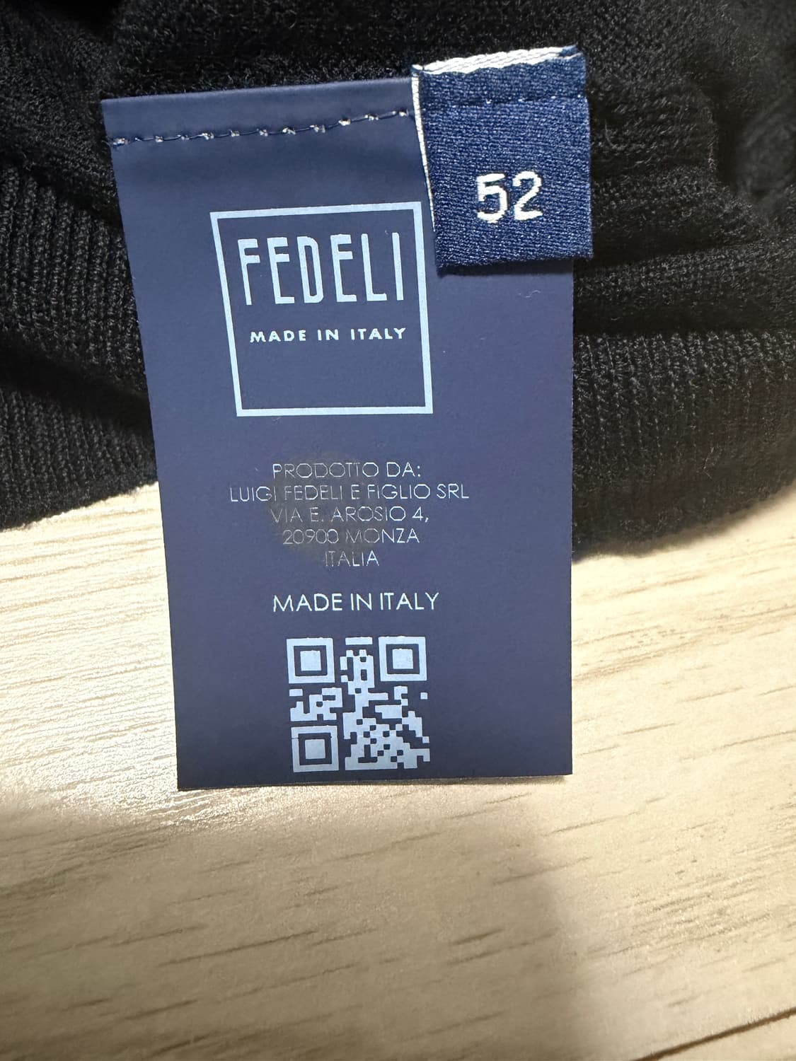 페델리(Fedeli) 가디건(새상품, 52)(이태리메이드) 상품이미지3