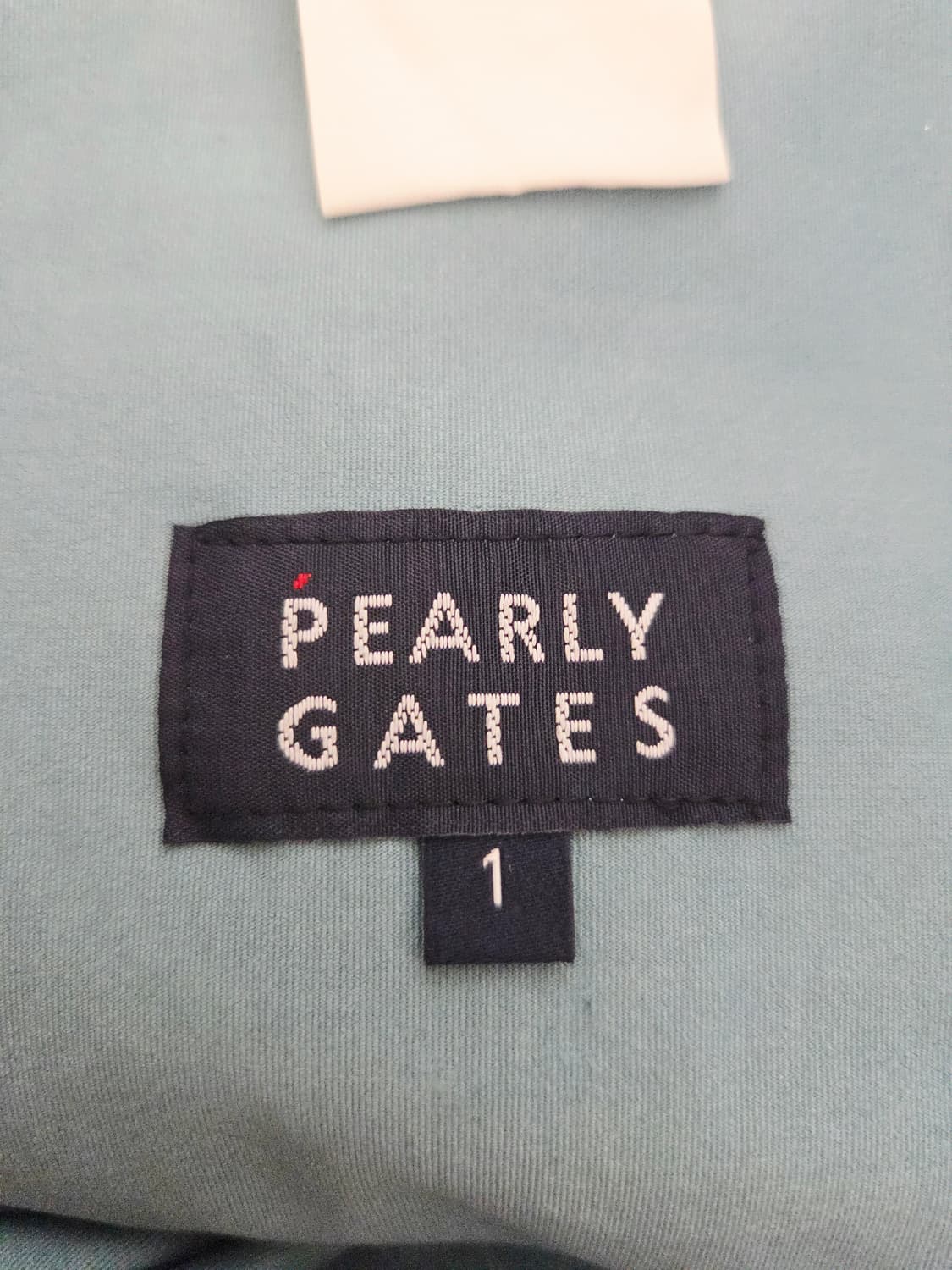 파리게이츠 스마일 패치 언발 플리츠 골프 스커트 민트 상품이미지4