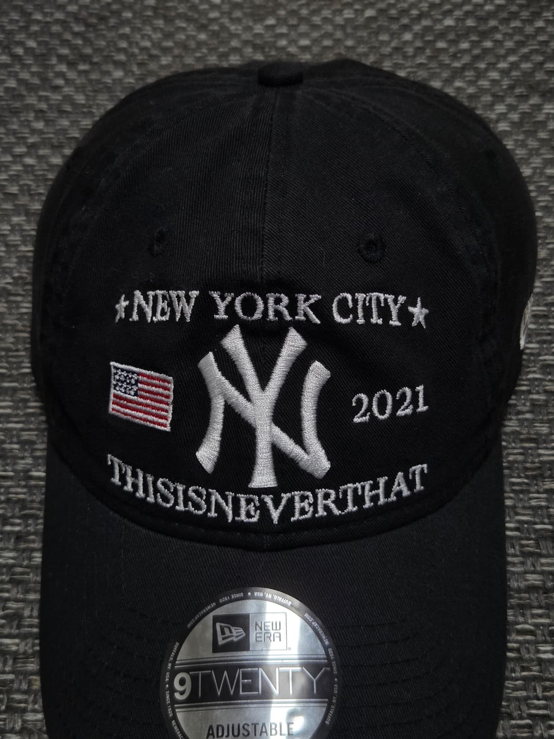 한정판 뉴에라x디스이즈네버뎃 뉴욕 양키즈 볼캡 2021 상품이미지2