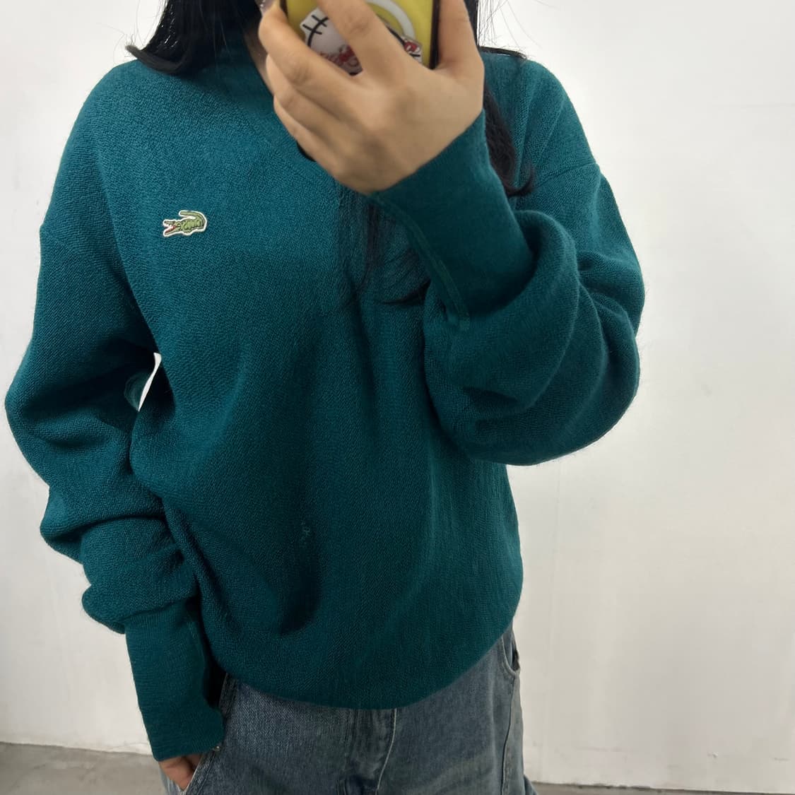 라코스테 브이넥 니트[1734] 상품이미지2