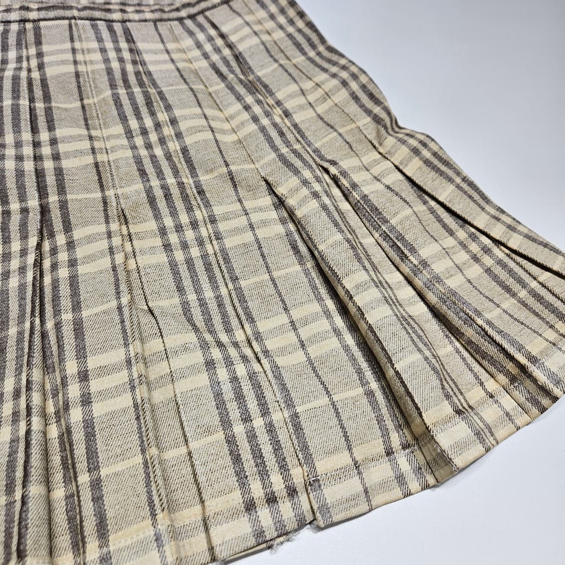 버버리 체크 스커트[36] 상품이미지5
