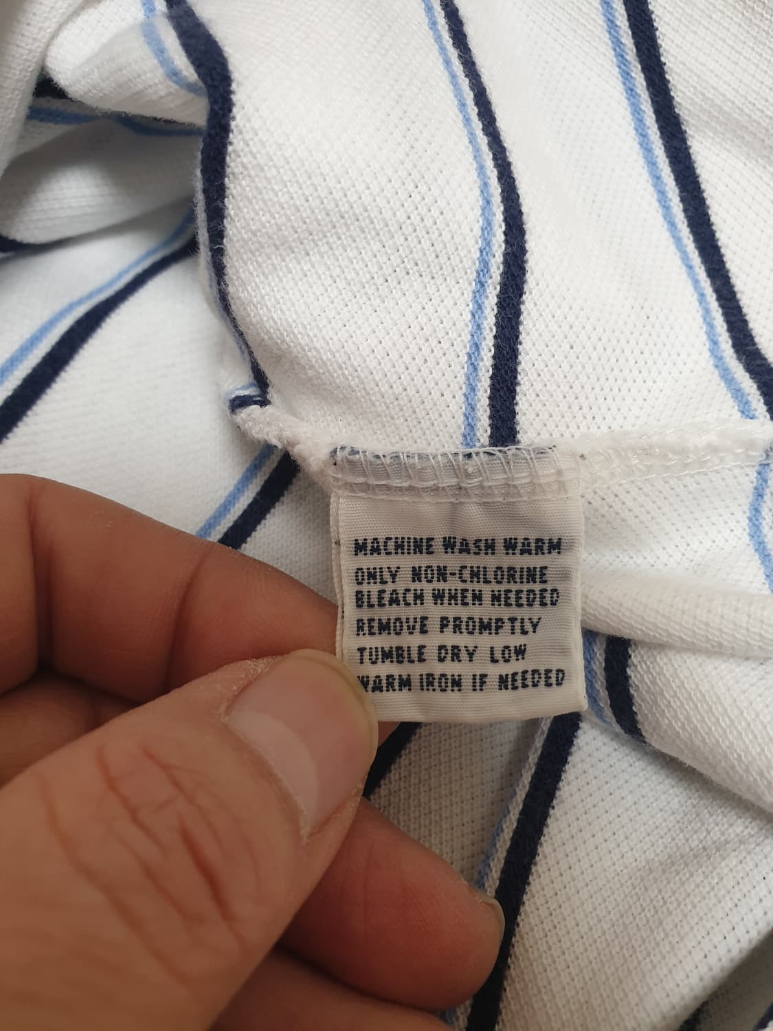 [남성] 폴로 랄프로렌 정품 스트라이프 카라티 L 상품이미지4