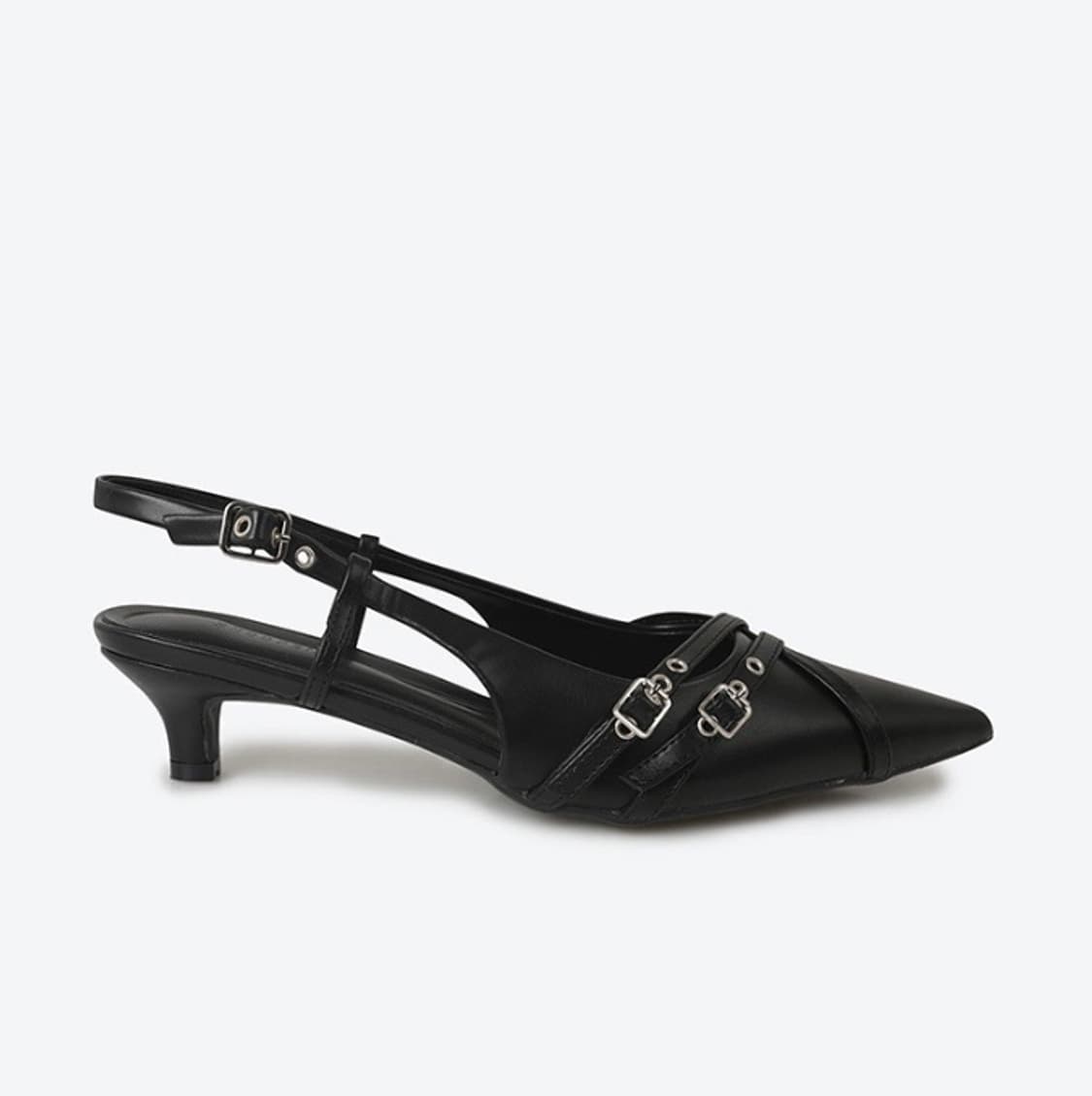스틸레토 트리플 버클 슬링백 구두 235 상품이미지5