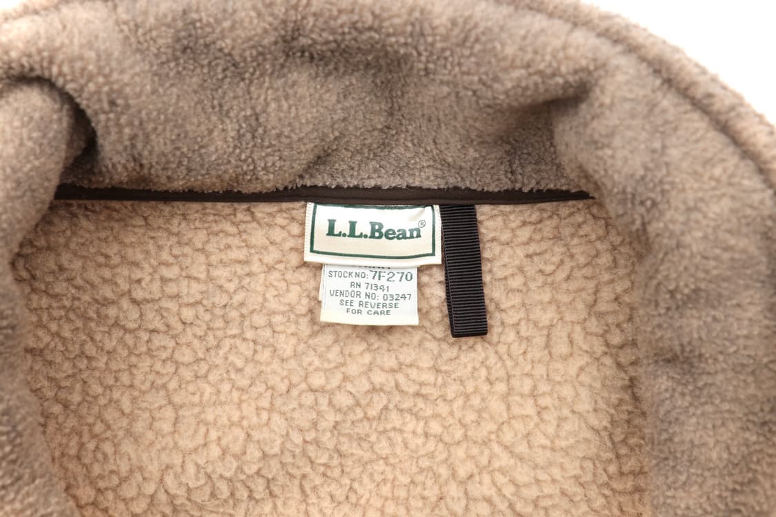 L.L.Bean(재팬) 폴라텍 엘보패치 후리스 베이지 상품이미지3