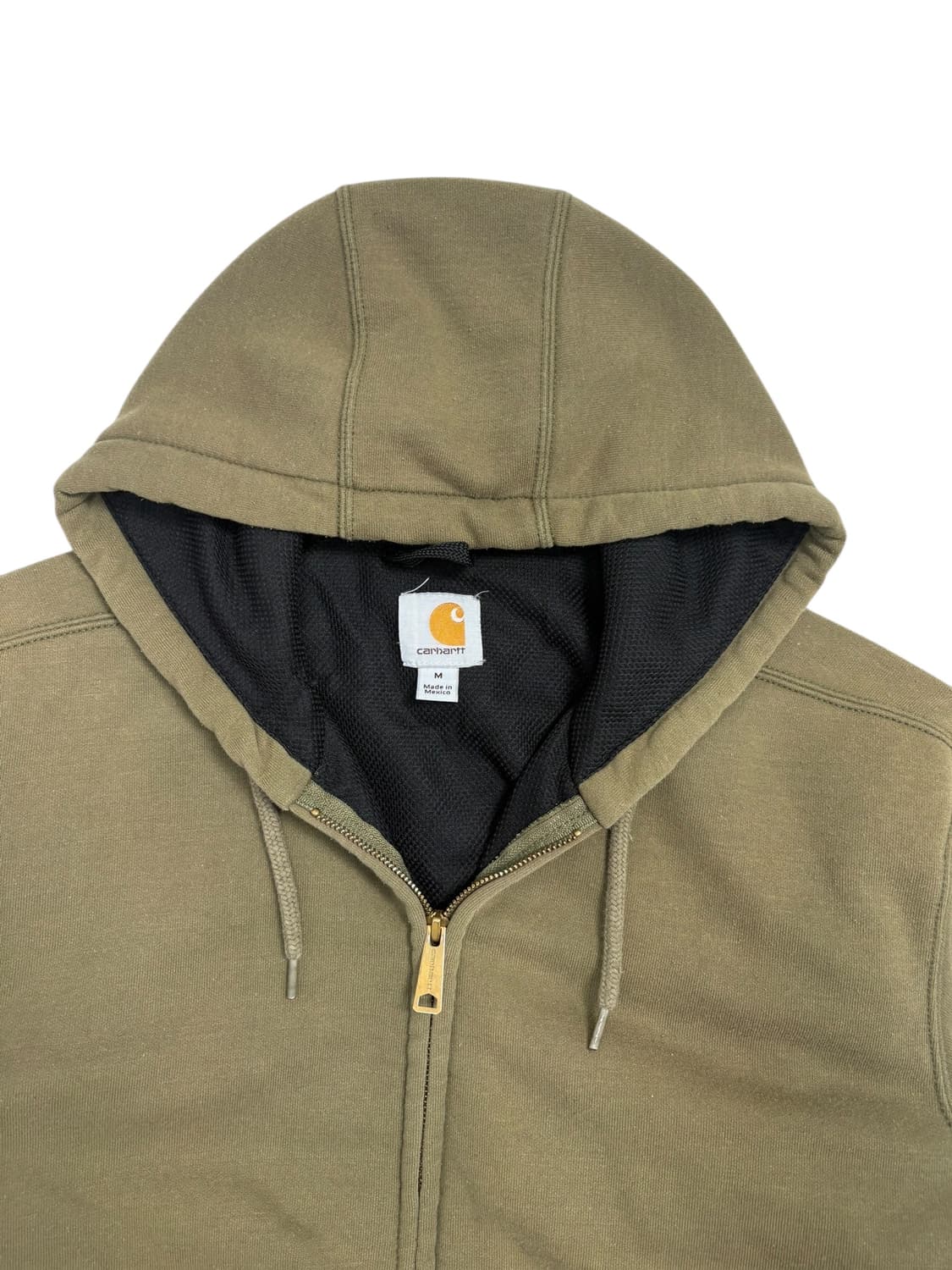 칼하트 후드집업 카키 상품이미지4