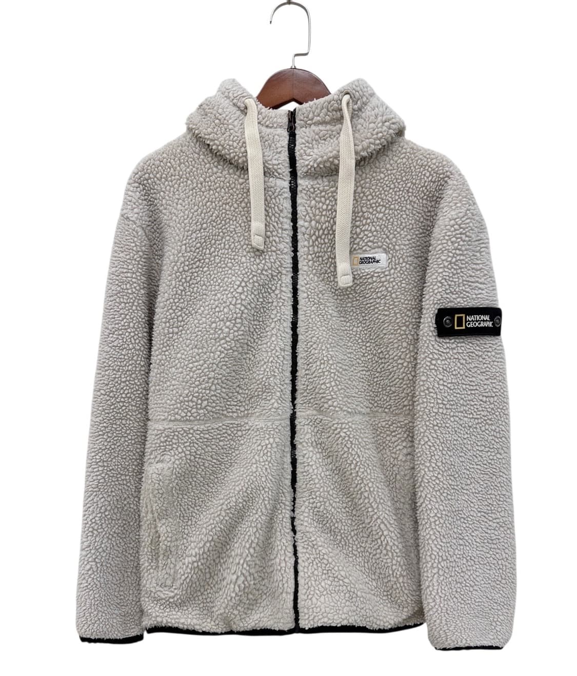 내셔널지오그래픽 뽀글이 플리스 후리스 아이보리 (2XL) 상품이미지1