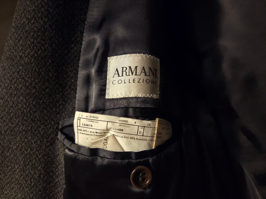 아르마니 꼴레지오니 체스터필드코트  상품이미지8