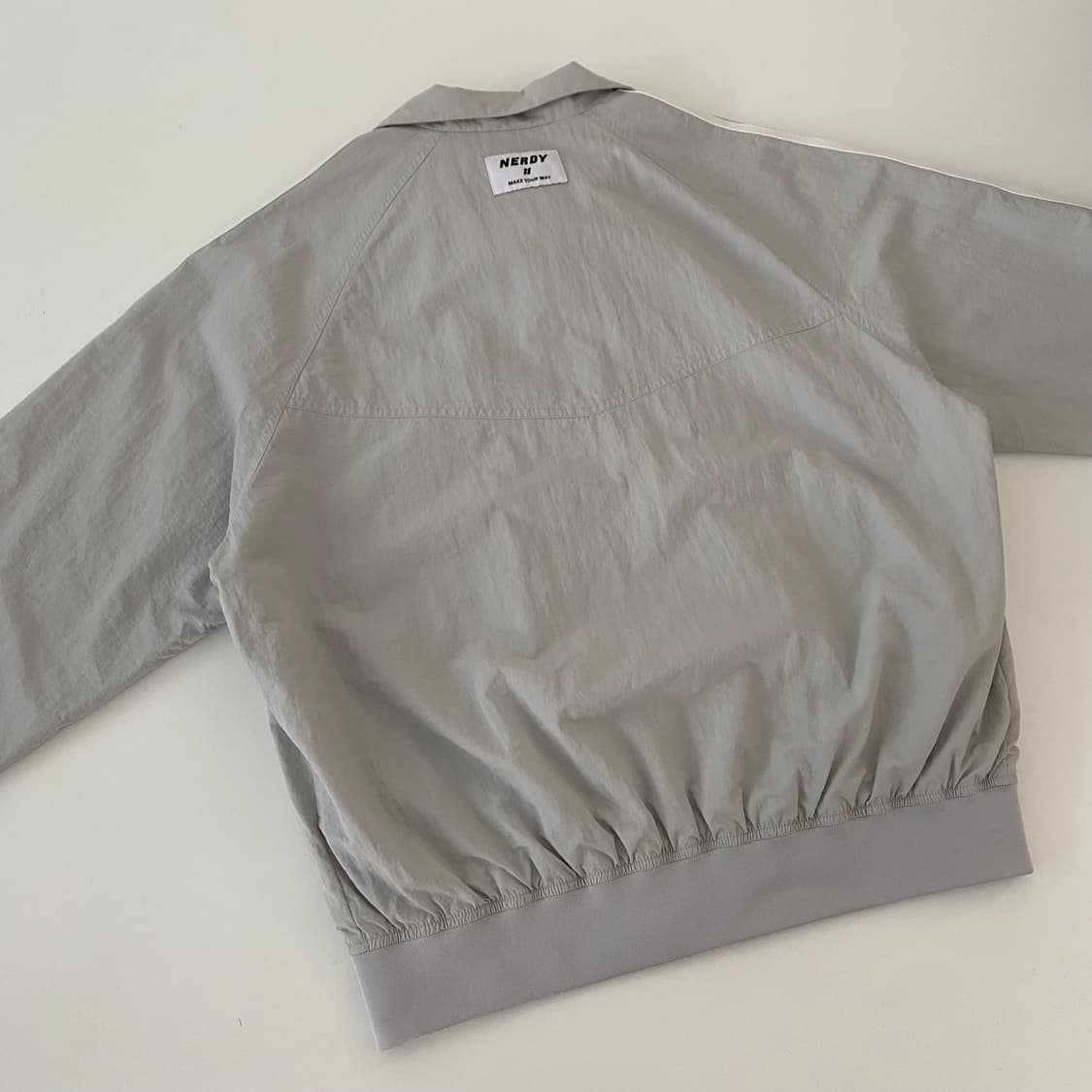 M ) 널디바람막이 운동복 라이트그레이 a0421 상품이미지8