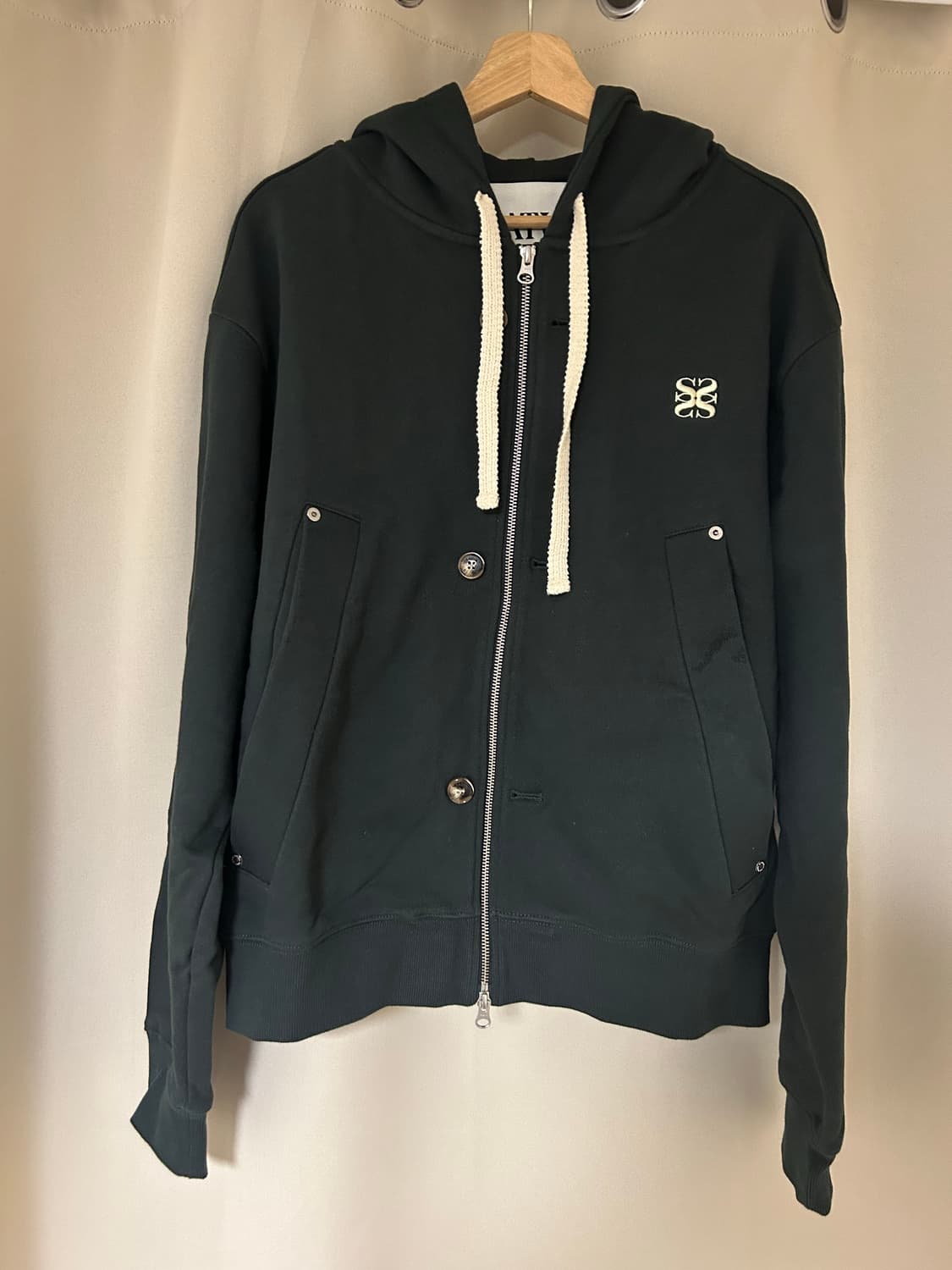 후드집업 그린 M 상품이미지2