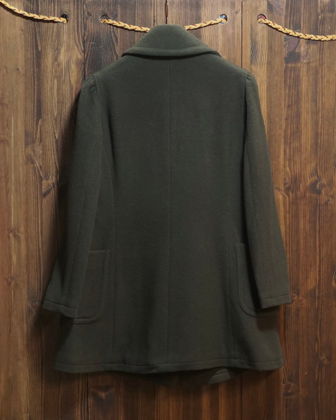 히스테릭글래머 더블 브레스트 울 코트 상품이미지7