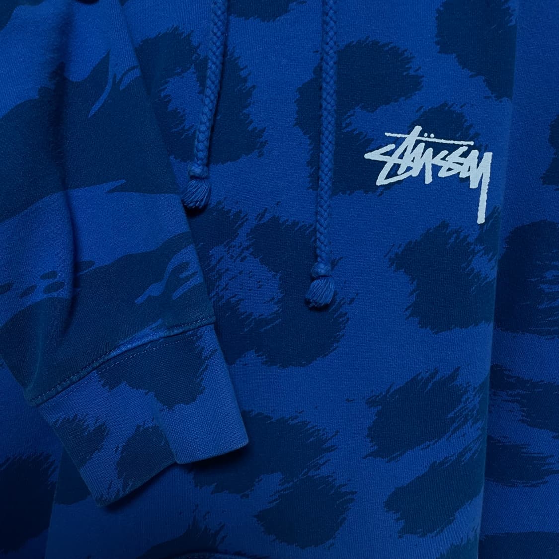 Stussy Leopard Skull Hoodie 상품이미지5