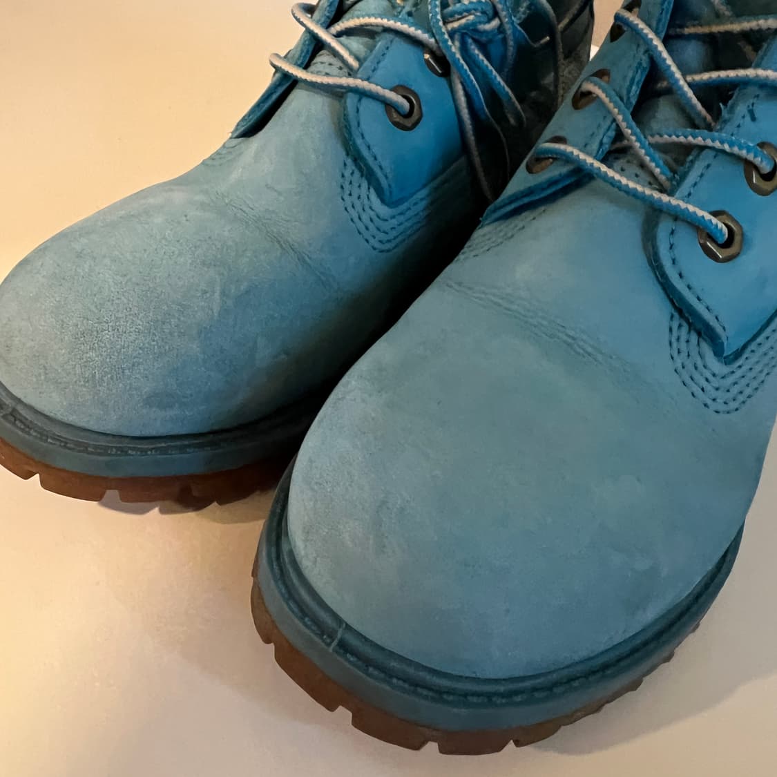 팀버랜드 6인치 프리미엄 워터프루프 라이트 블루 부츠 상품이미지5