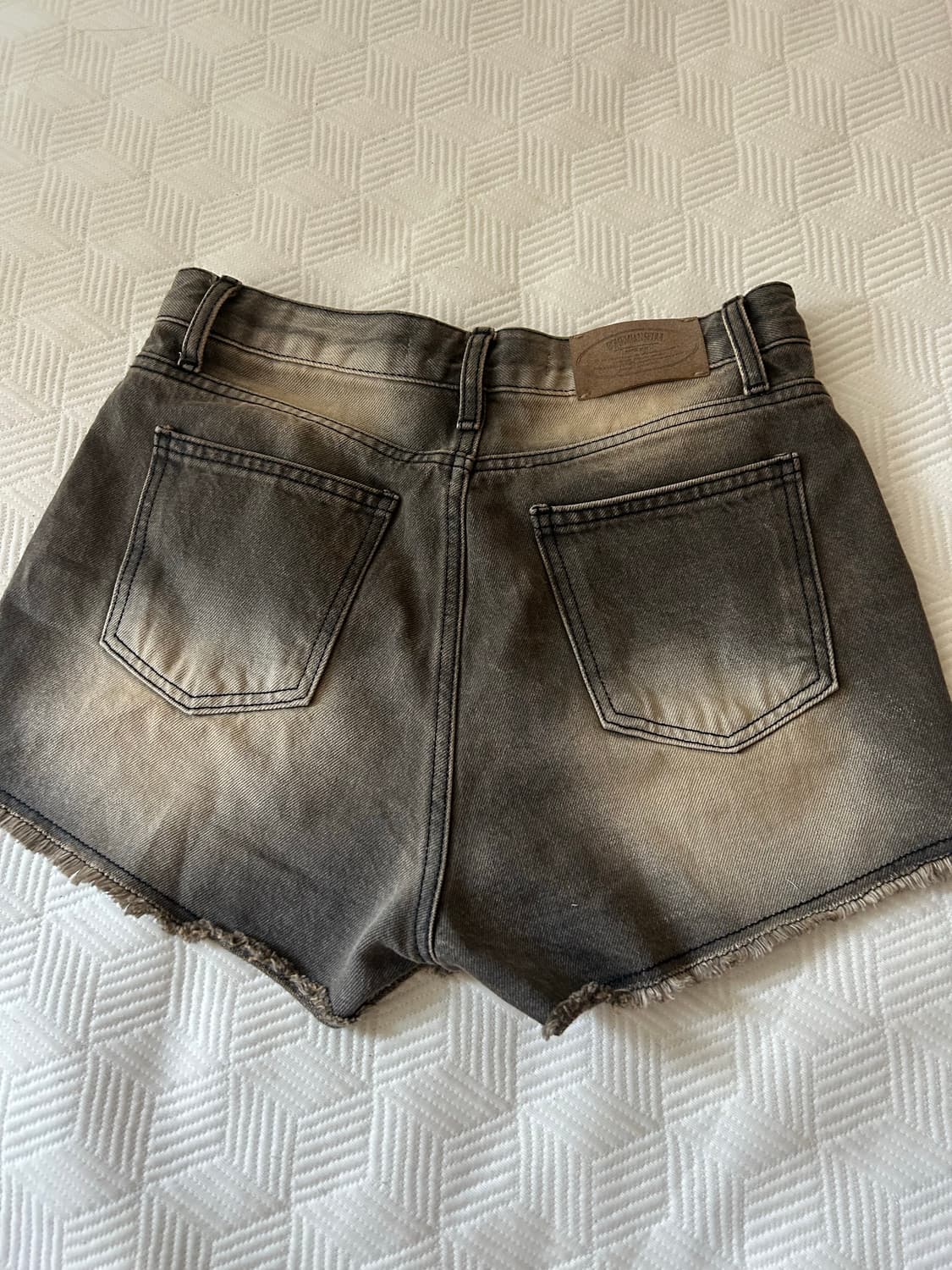 24VER. DAMAGE WASHING SHORTS, GRAY 상품이미지3