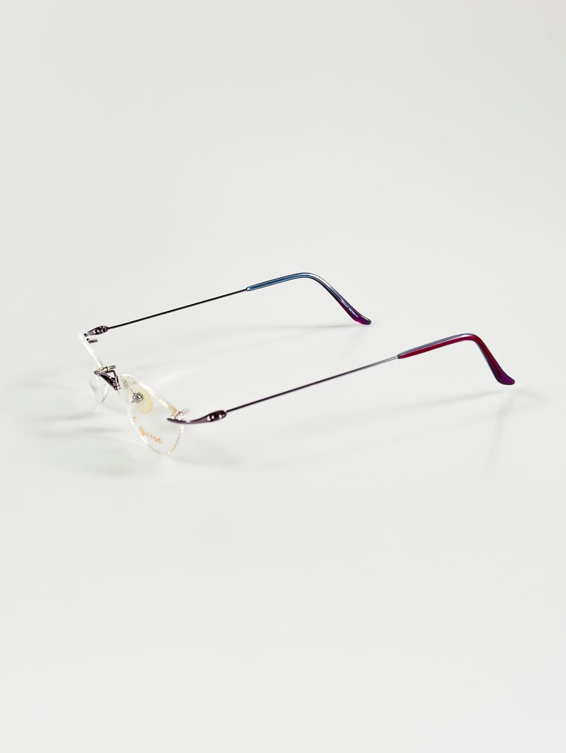 독일제 MICRON 무테 울트라 라이트 오벌 프레임 빈티지 안경 상품이미지3