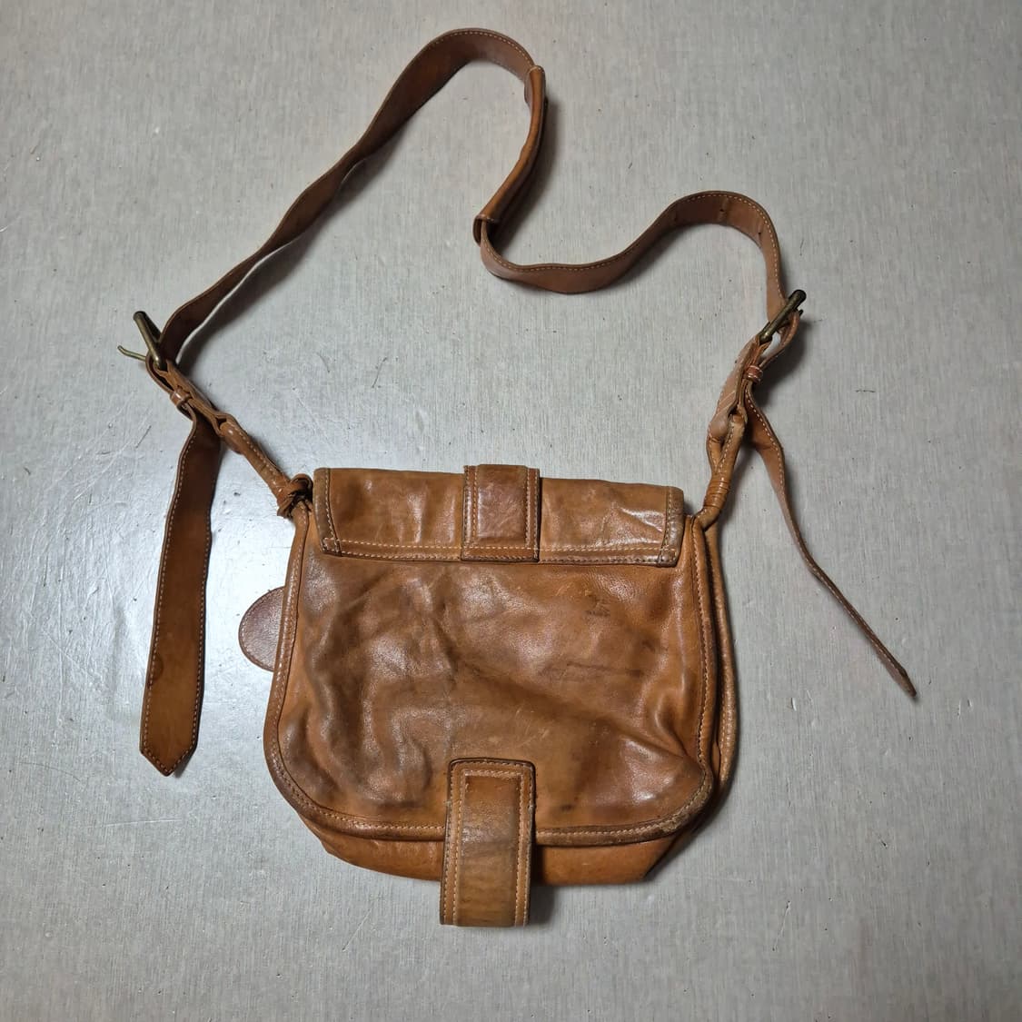 비비안웨스트우드 나인웨스트 리얼레더 크로스백/빈티지 가방 상품이미지3