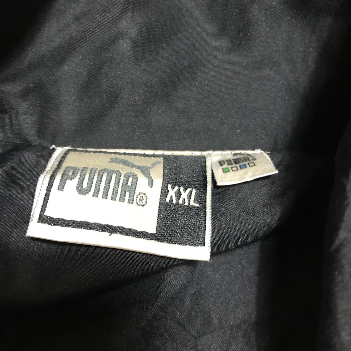 90s 푸마 올드스쿨 빅로고 바람막이 자켓 상품이미지3