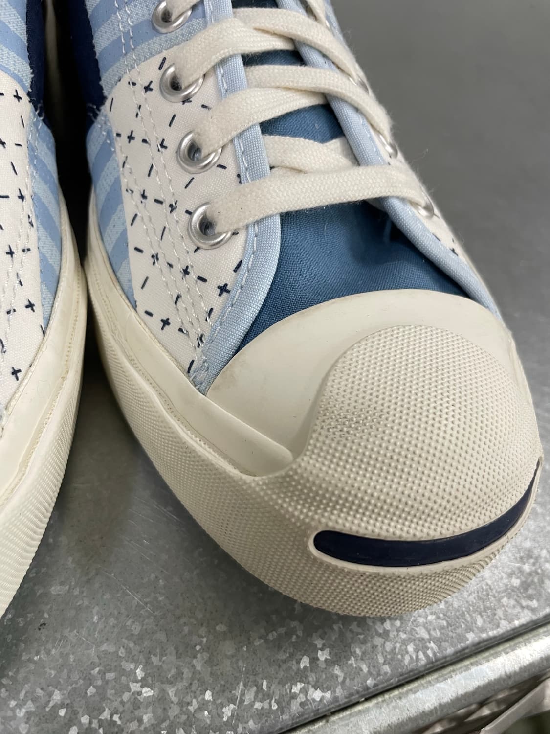 컨버스 잭퍼셀 로우 샴브레이 블루 245 상품이미지7