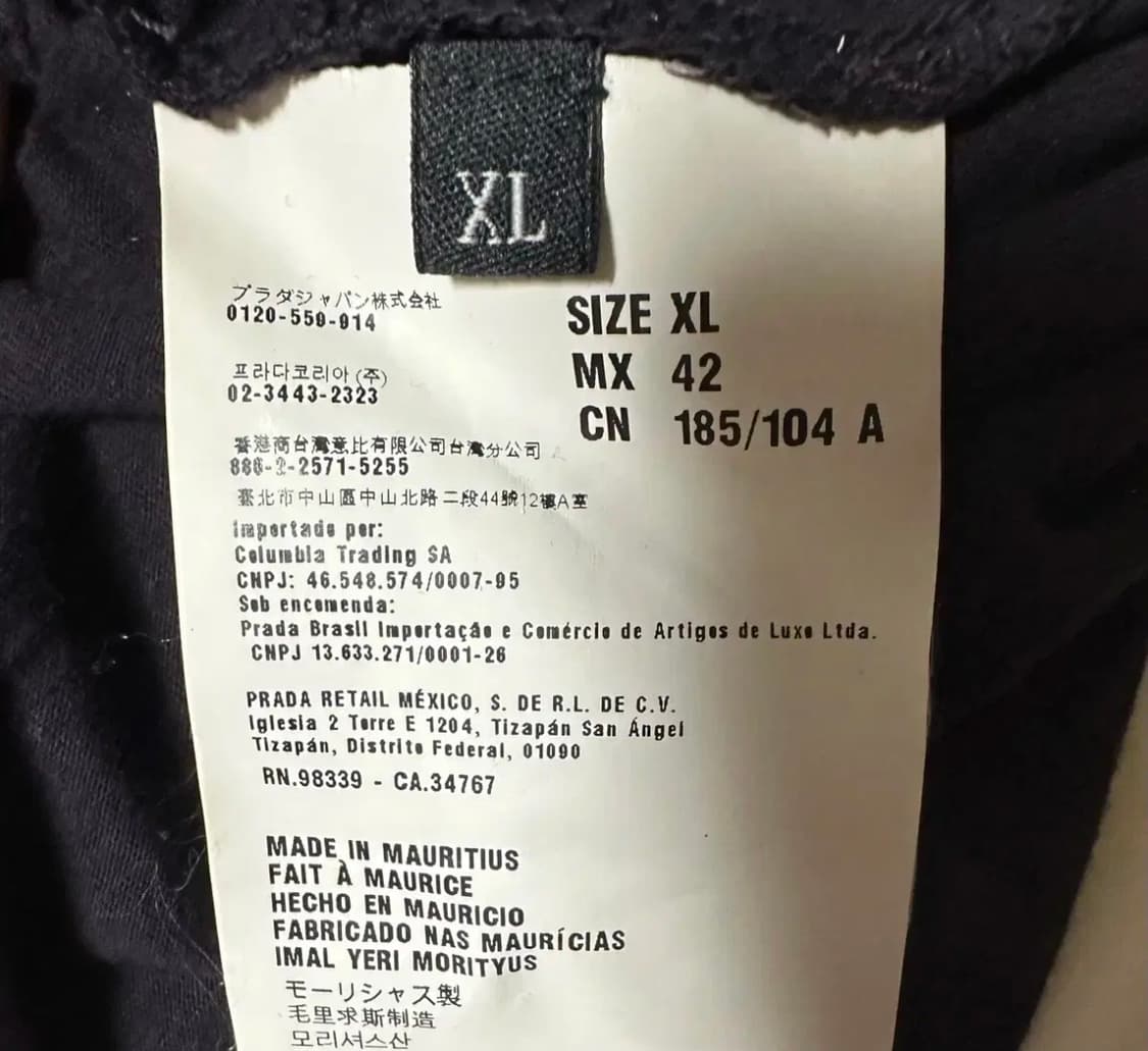 Prada 프라다 빈티지 디스트레스드 티셔츠 상품이미지5