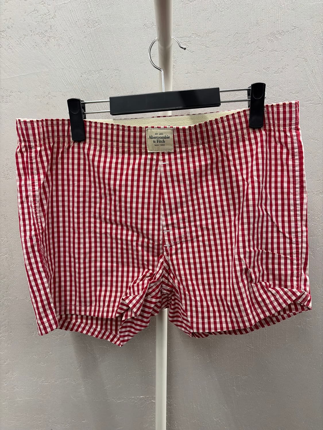 아베크롬비앤피치 체크 반바지 M 상품이미지2