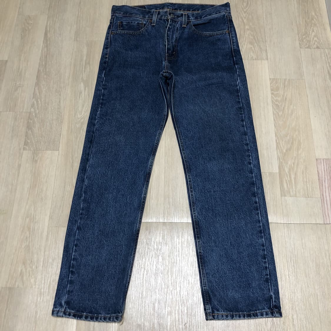 (32) 리바이스 Levi's 505 레귤러핏 중청 워시드 데님 상품이미지1