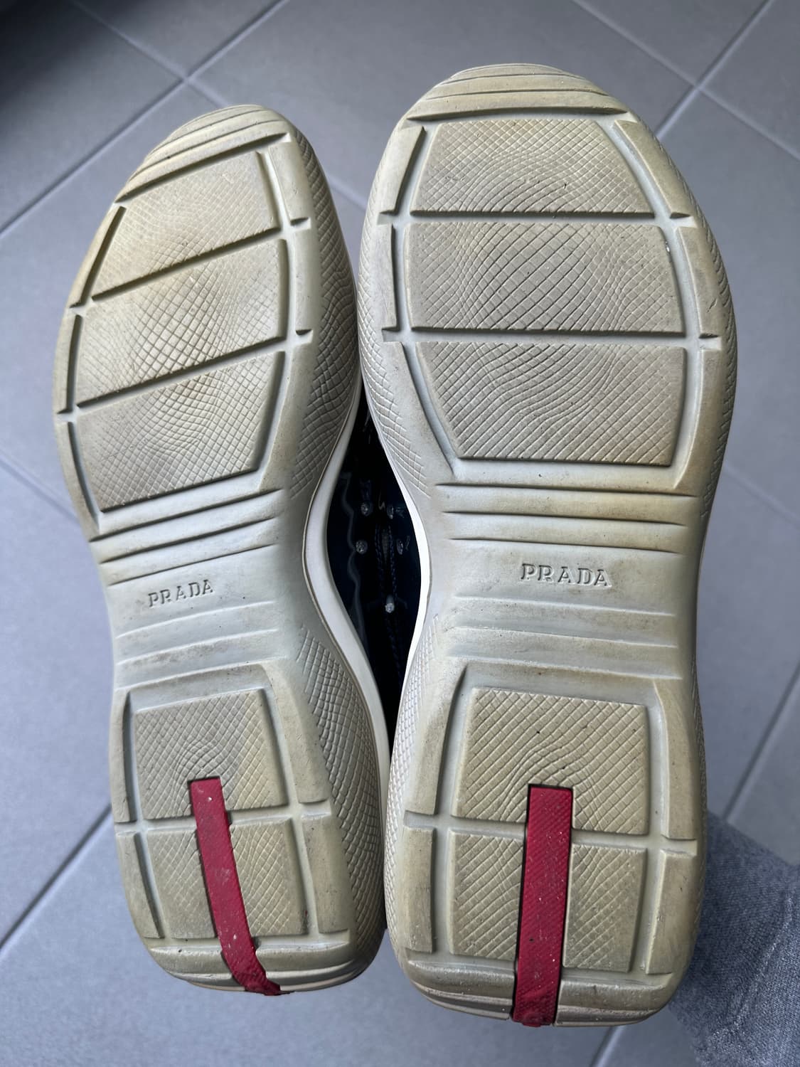 [280] 프라다 아메리카컵 og 네이비 유광 상품이미지5