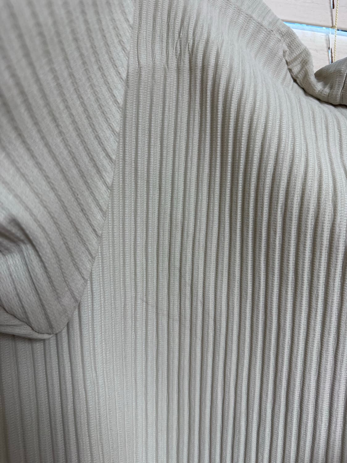 옴므플리세 후드집업 (아이보리) 상품이미지5