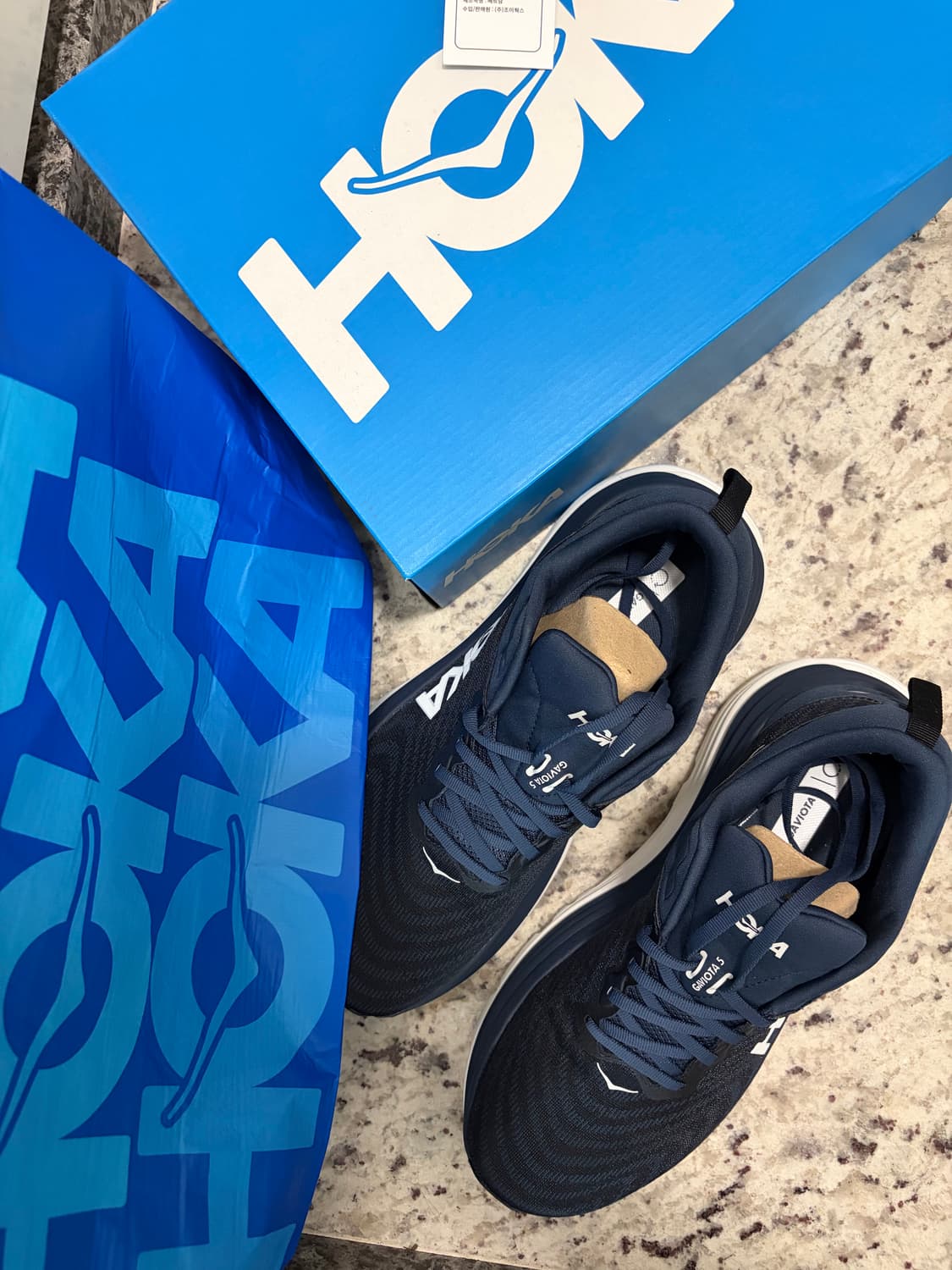 호카 가비오타 5 와이드 네이비 280 사이즈 상품이미지2