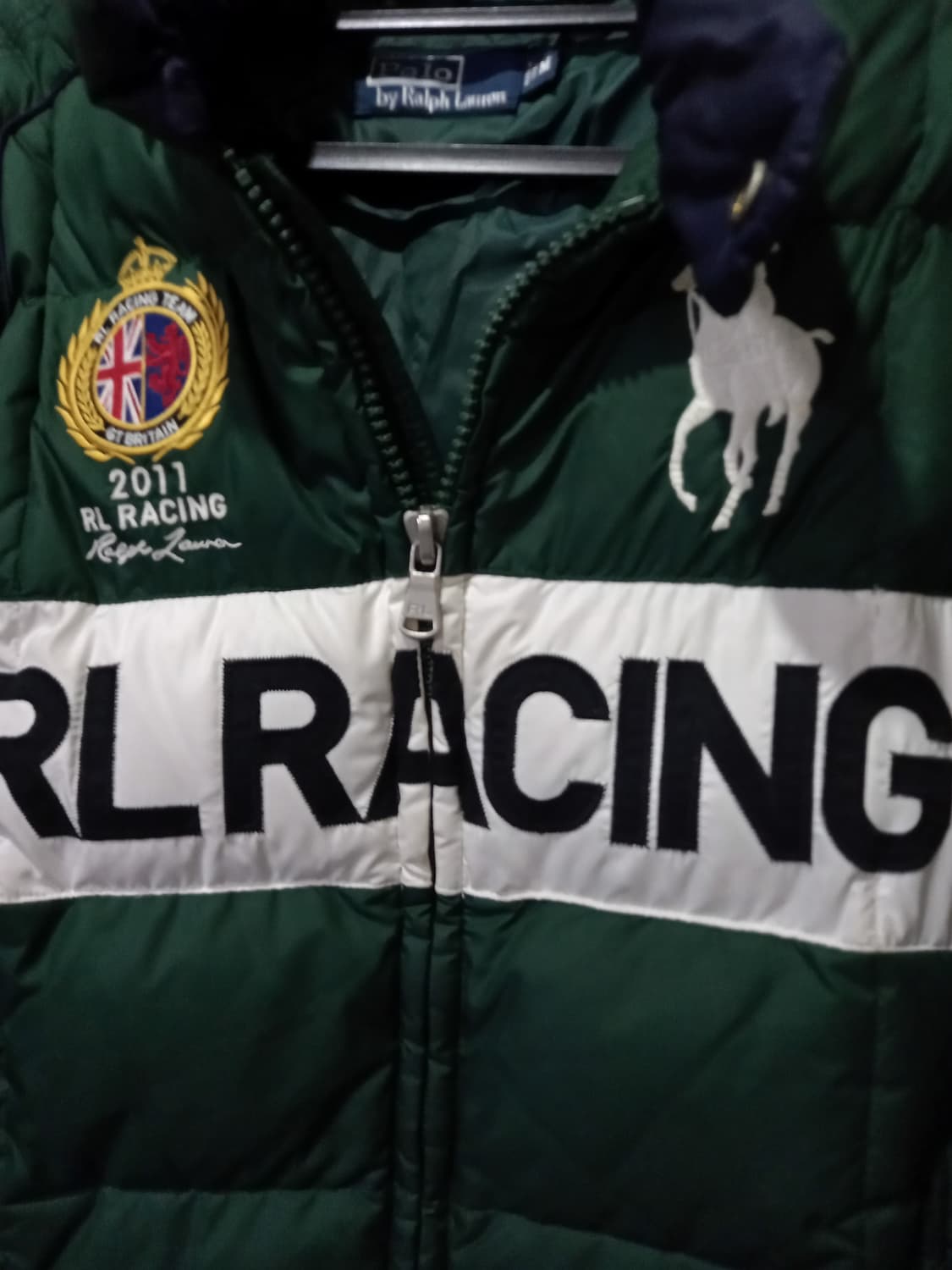 폴로 POLO 랄프로렌 빅포니 레이싱 패딩 95/M 상품이미지2