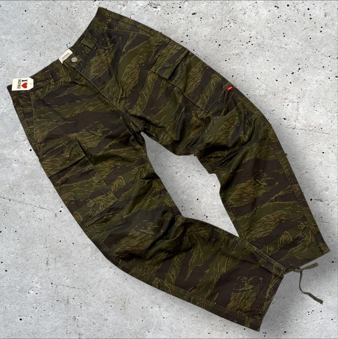 [M] 커버낫 타이거 카모 카고 바지 B904 상품이미지1