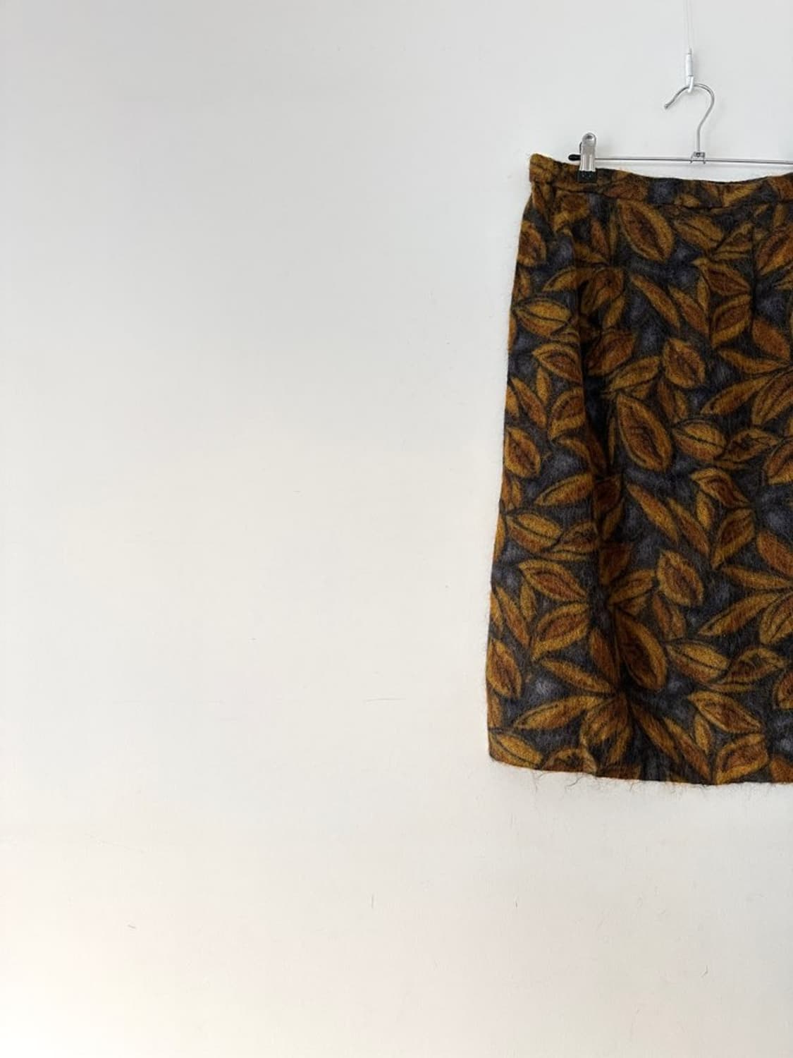 Sunflower leat pattern warm skirt 상품이미지2