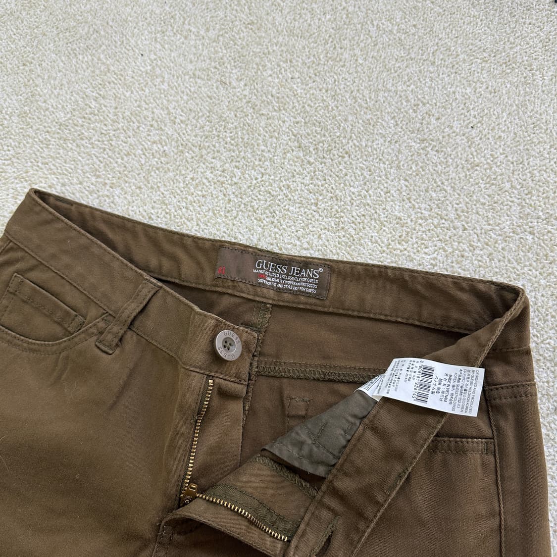 28 게스 코튼 바지 0320D 상품이미지3