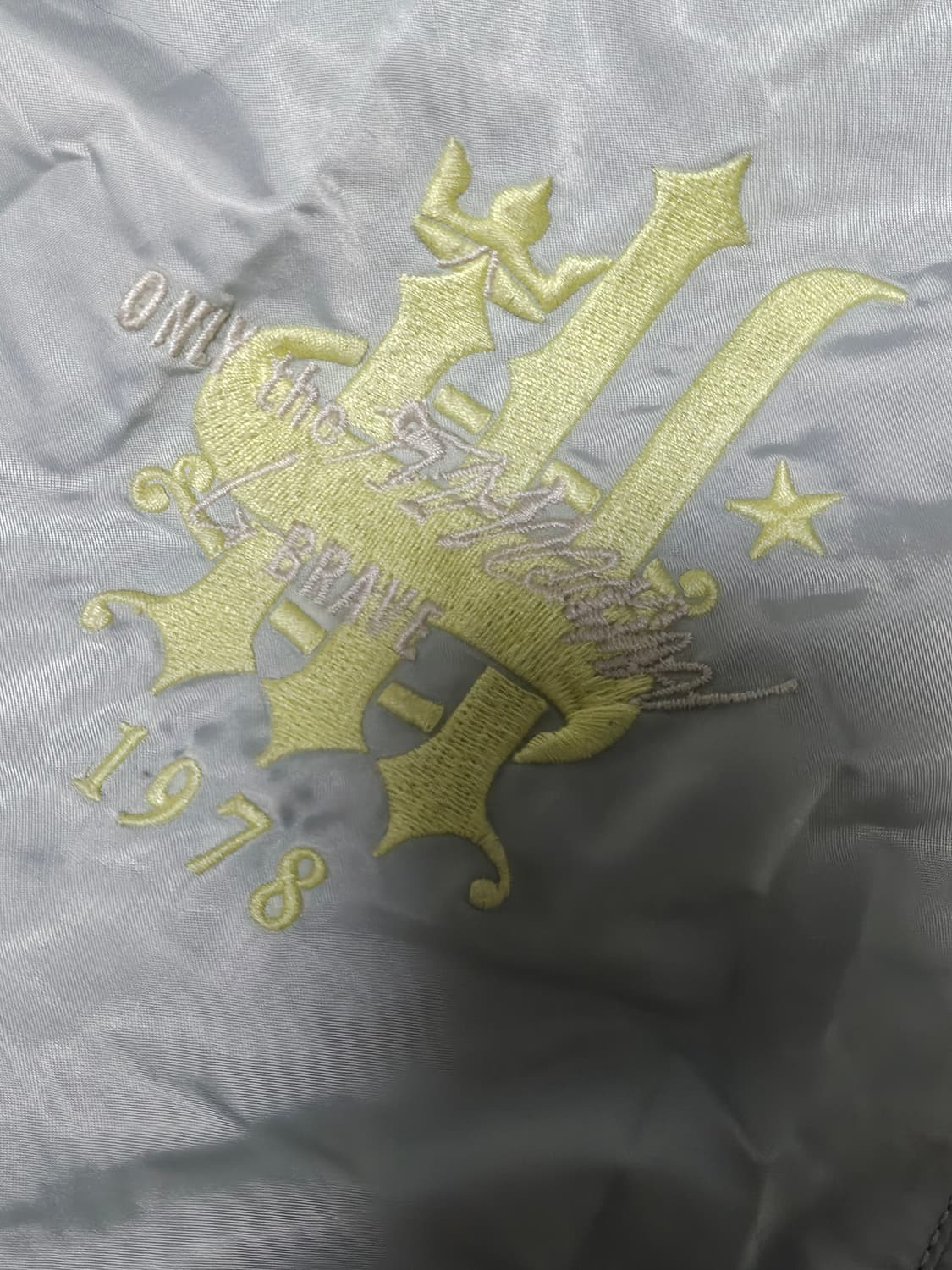 디젤 리버시블 자수 바시티 자켓 스카잔 상품이미지3