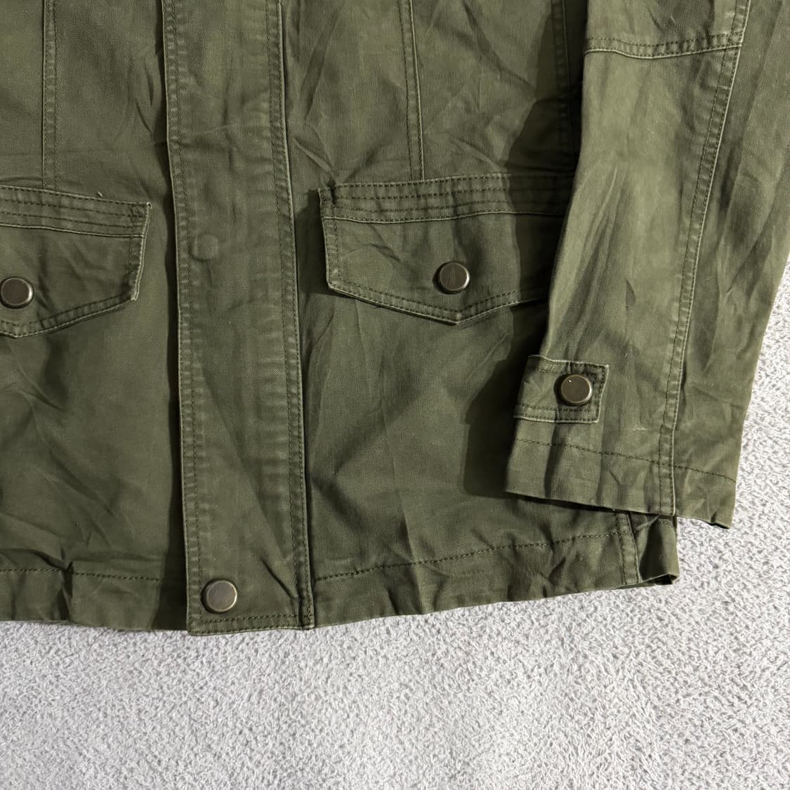 Vintage khaki jacket 상품이미지4